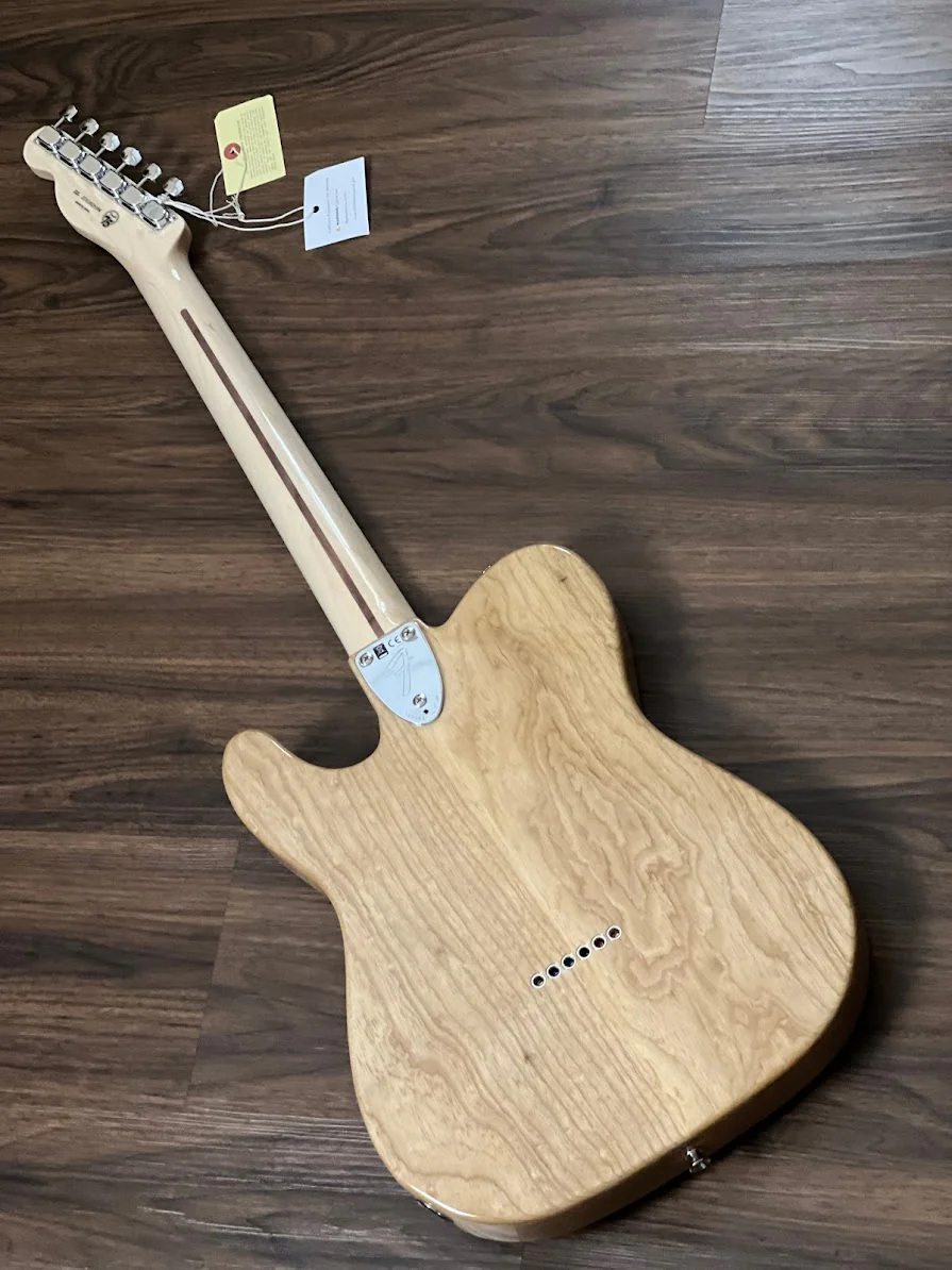 Fender Japan Traditional II 70s Telecaster Thinline with Maple FB in Natural - Image 5