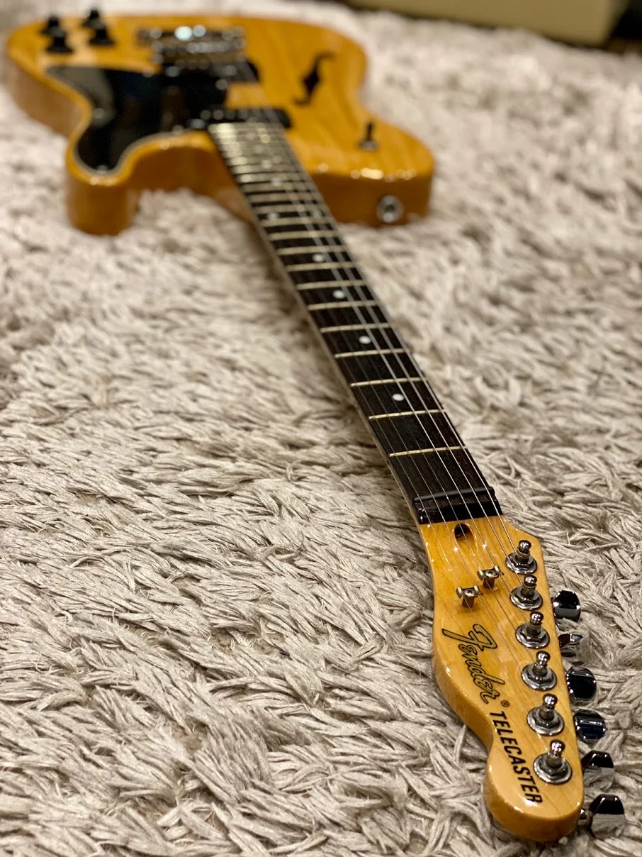 Fender Jim Adkins JA-90 Telecaster Thinline RW - Natural - Image 4