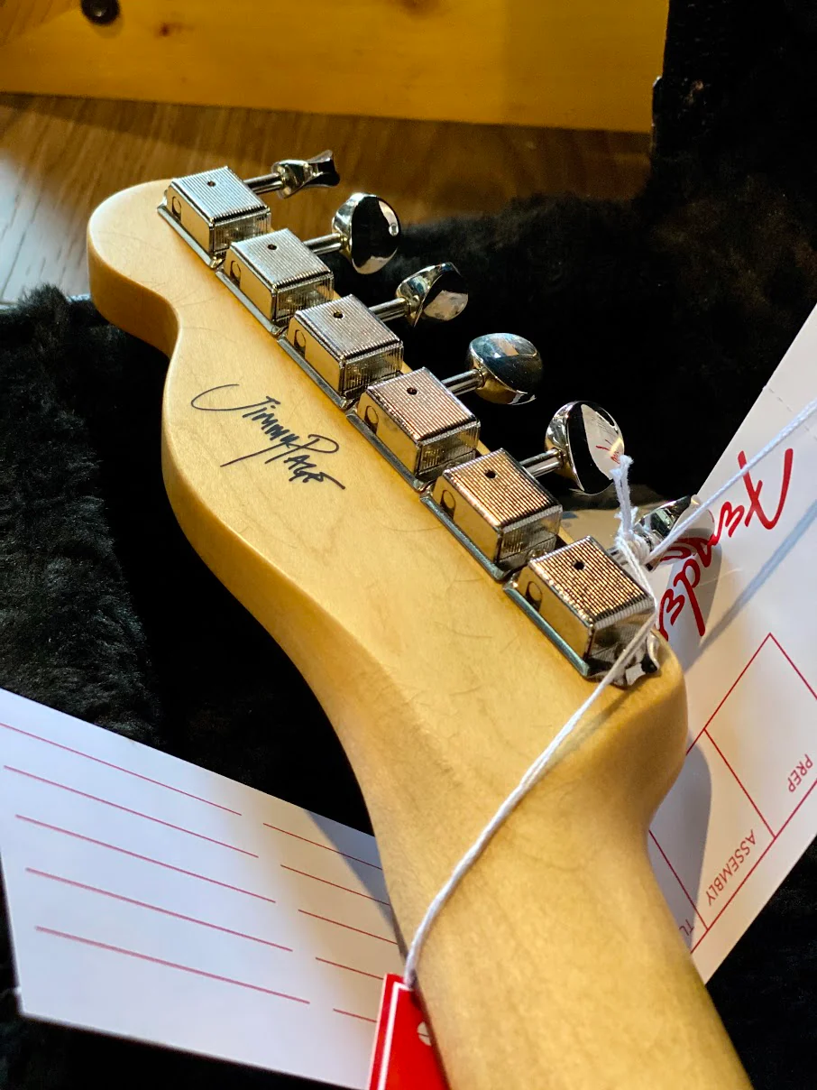 Fender Jimmy Page Dragon Telecaster in Natural - Image 4