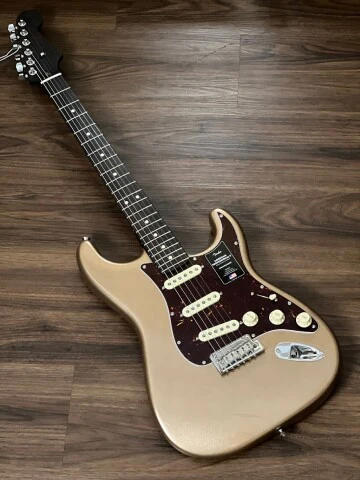 Fender Limited Edition American Professional II Stratocaster with Rosewood Neck in Firemist Gold - Image 2