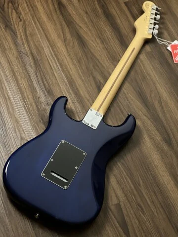 Fender Limited Edition Player HSS Stratocaster Plus Top with Maple FB in Blue Burst - Image 5