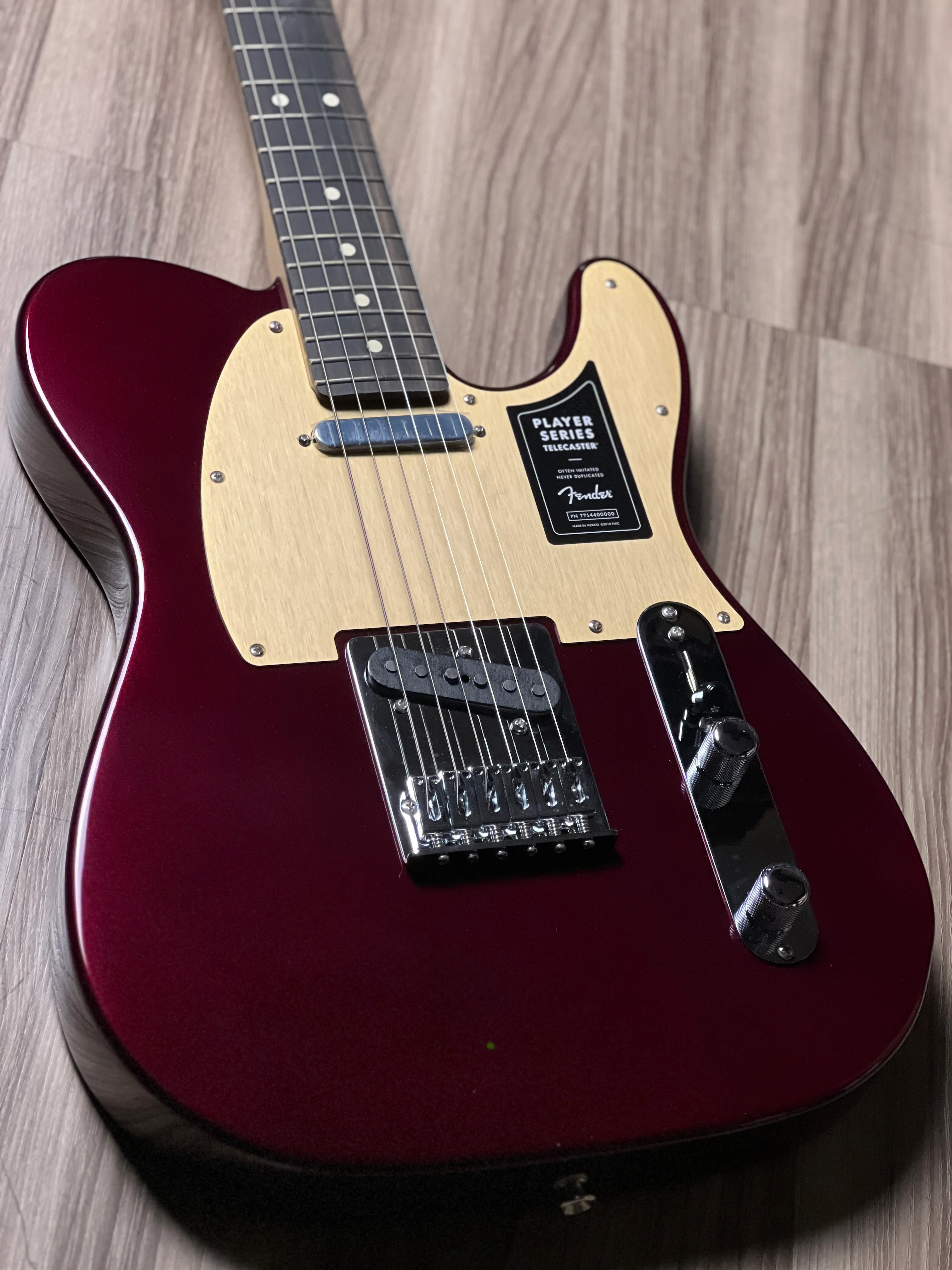Fender Limited Edition Player Telecaster with Ebony FB In Oxblood - Image 4