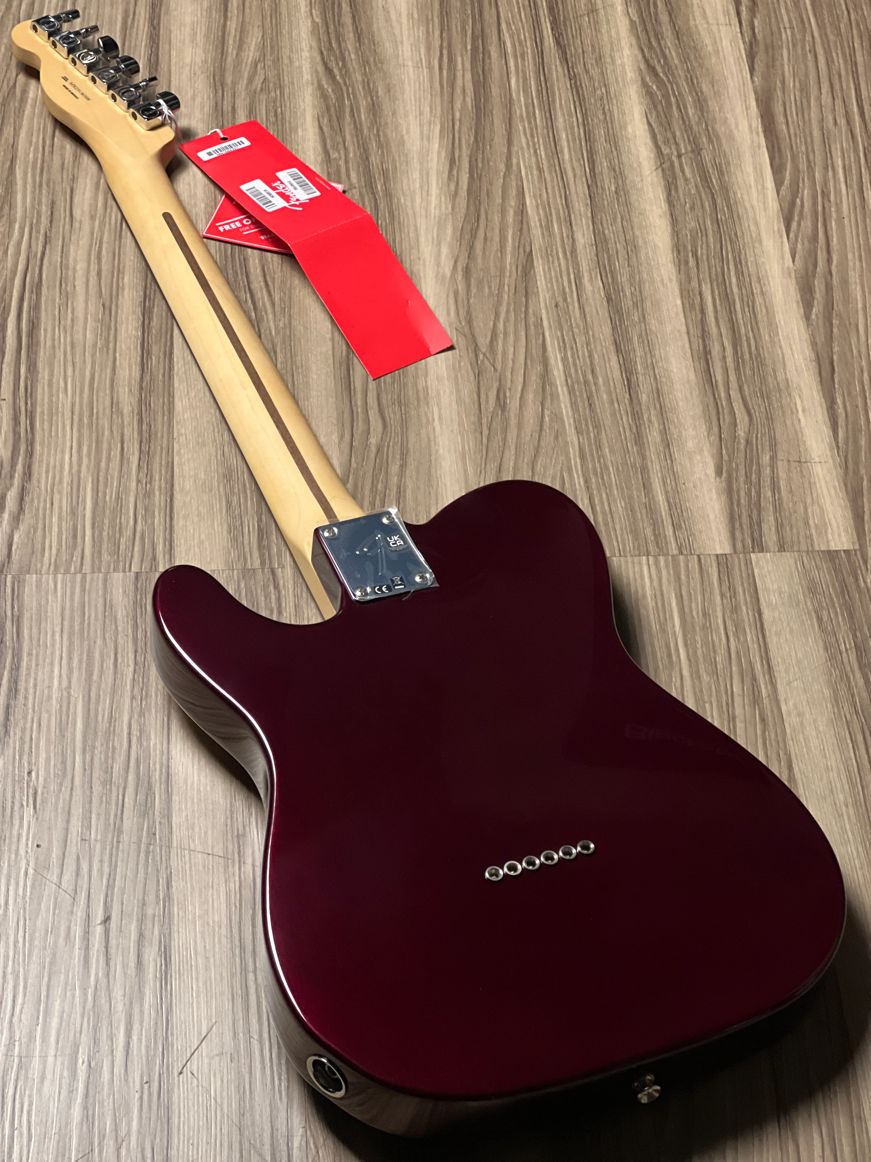 Fender Limited Edition Player Telecaster with Ebony FB In Oxblood - Image 5
