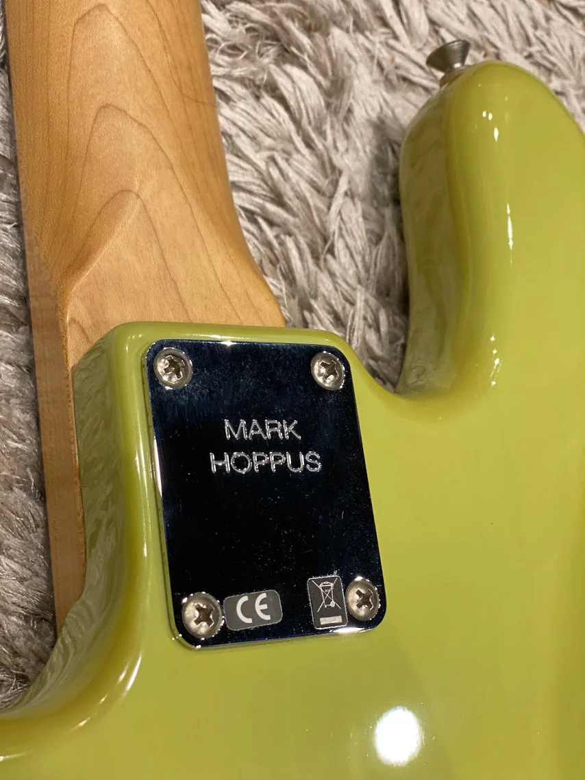 Fender Mark Hoppus Signature Bass in Surf Green - Image 4