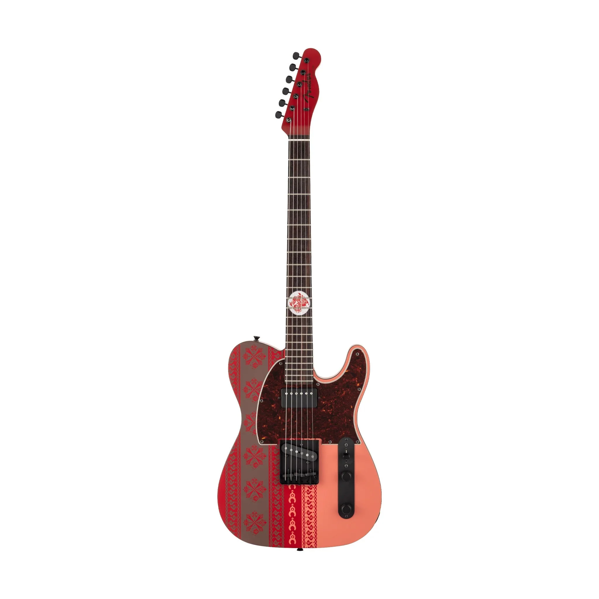 Fender MIJ Limited Edition Monster Hunter Rathalos Telecaster with RW FB in Rathalos Red JD25000676 - Image 9