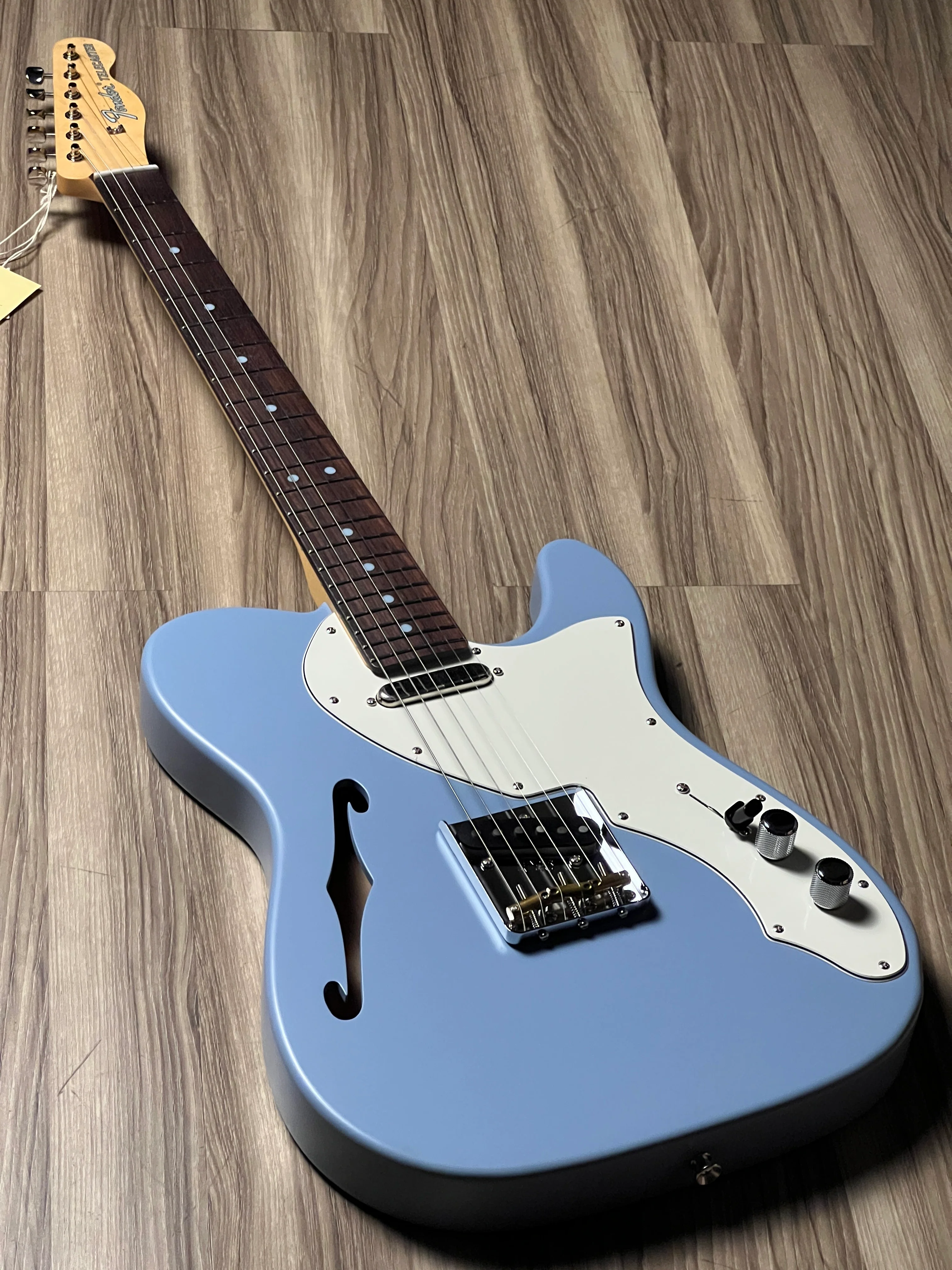 Fender MIJ Limited Kusumi Color Telecaster Thinline with RW FB In Kusumi Blue JD24020856