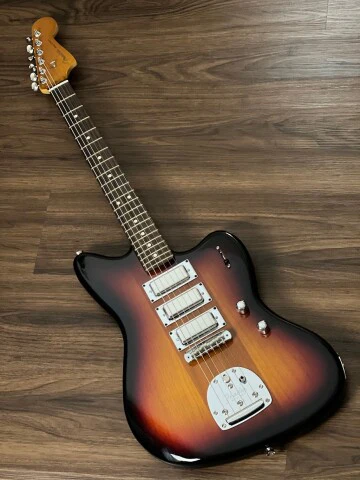 Fender Parallel Universe II Spark-O-Matic Jazzmaster  in 3 Color Sunburst - Image 3