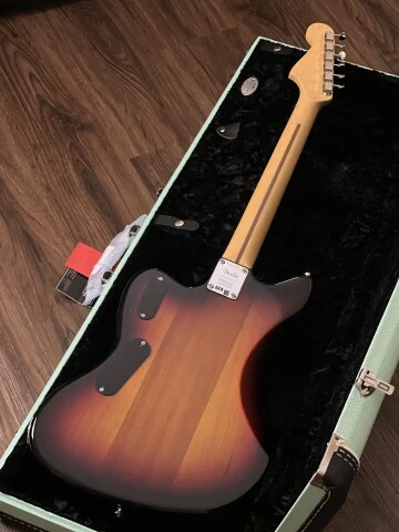 Fender Parallel Universe II Spark-O-Matic Jazzmaster  in 3 Color Sunburst - Image 9