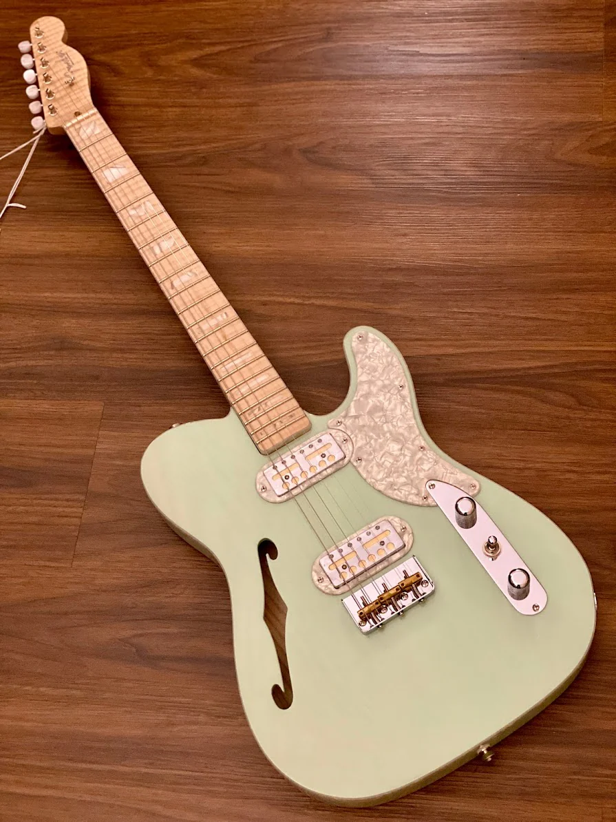 Fender Parallel Universe II Tele Magico - Transparent Surf Green - Image 6