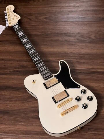 Fender Parallel Universe Vol II Troublemaker Telecaster Deluxe in Olympic White - Image 2