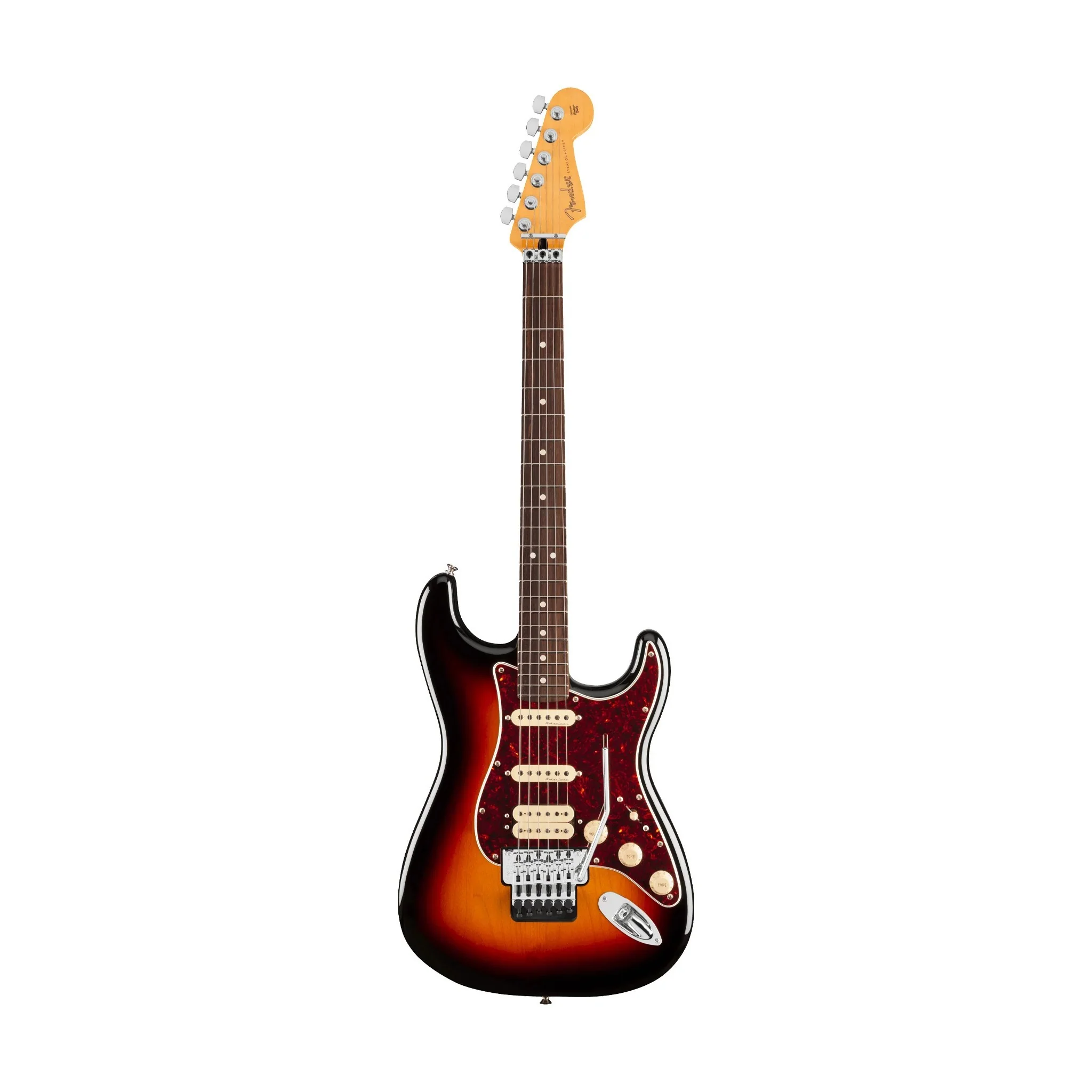 Fender Player II Modified Stratocaster HSS Floyd Rose with RW FB in 3 Tone Sunburst MX25024983 - Image 9