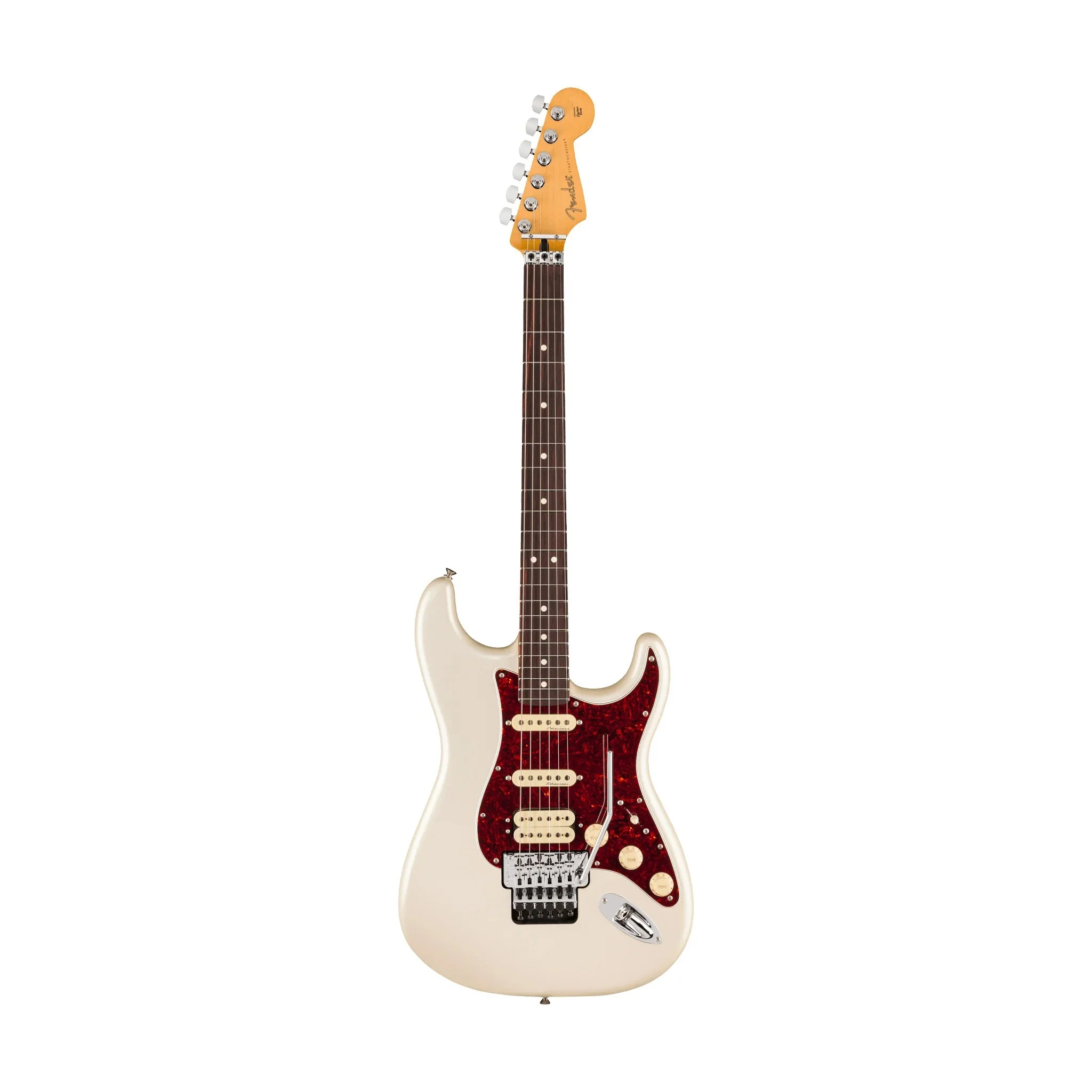 Fender Player II Modified Stratocaster HSS Floyd Rose with RW FB in Olympic Pearl - Image 9