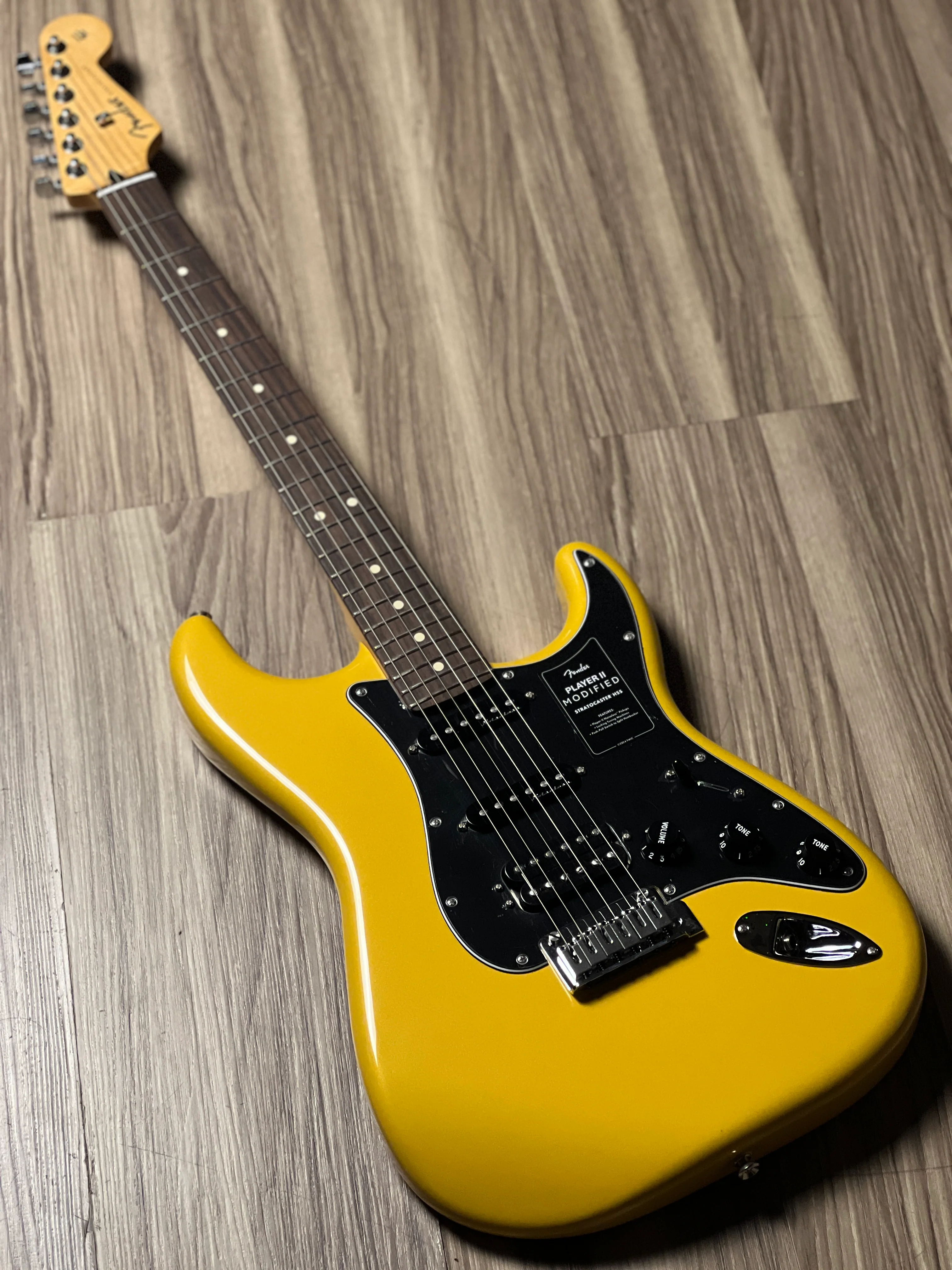 Fender Player II Modified Stratocaster HSS with RW FB in Sunshine Yellow MX25006786 - Image 2