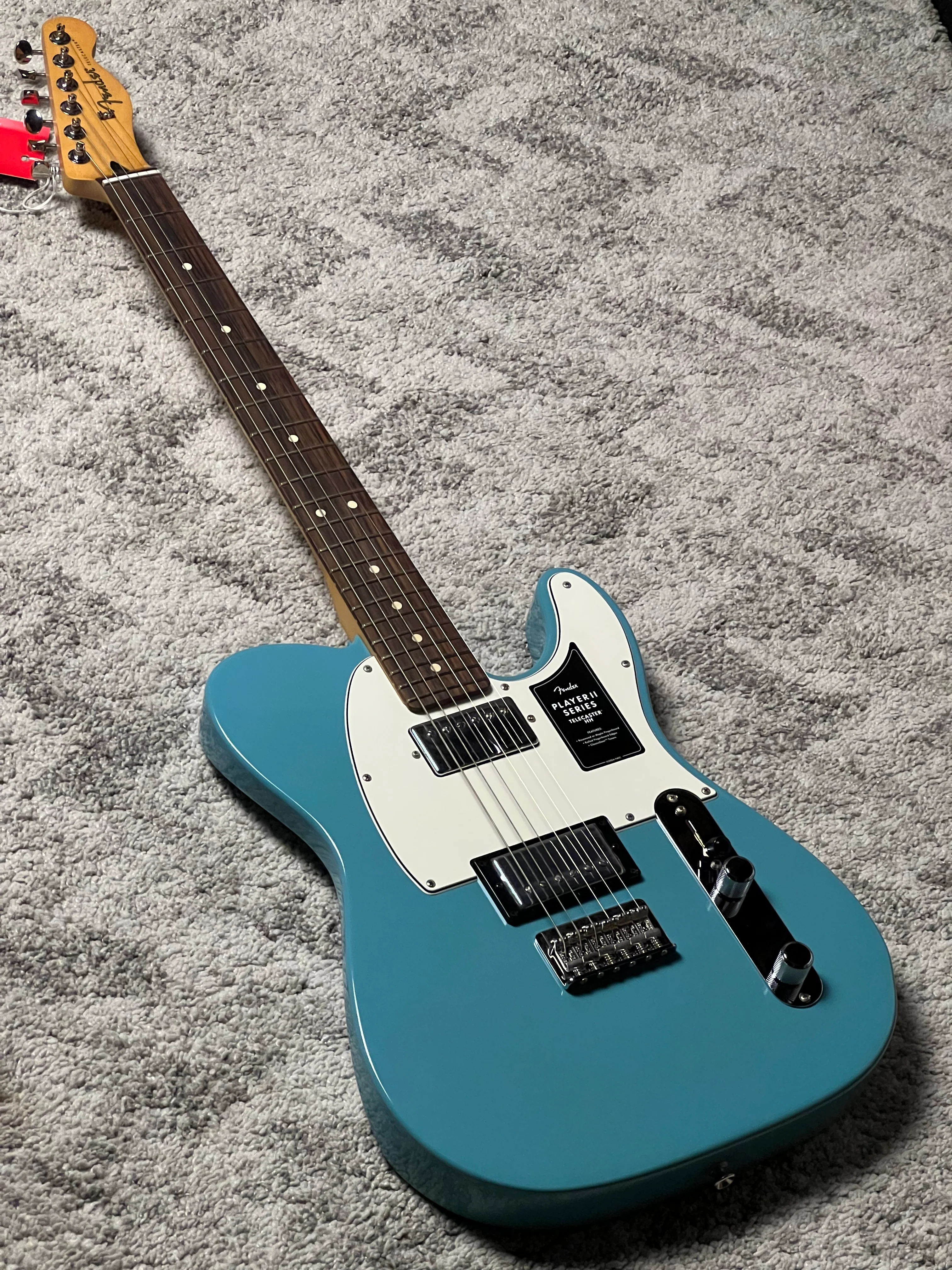 Fender Player II Telecaster HH with RW FB in Aquatone Blue MX24043343