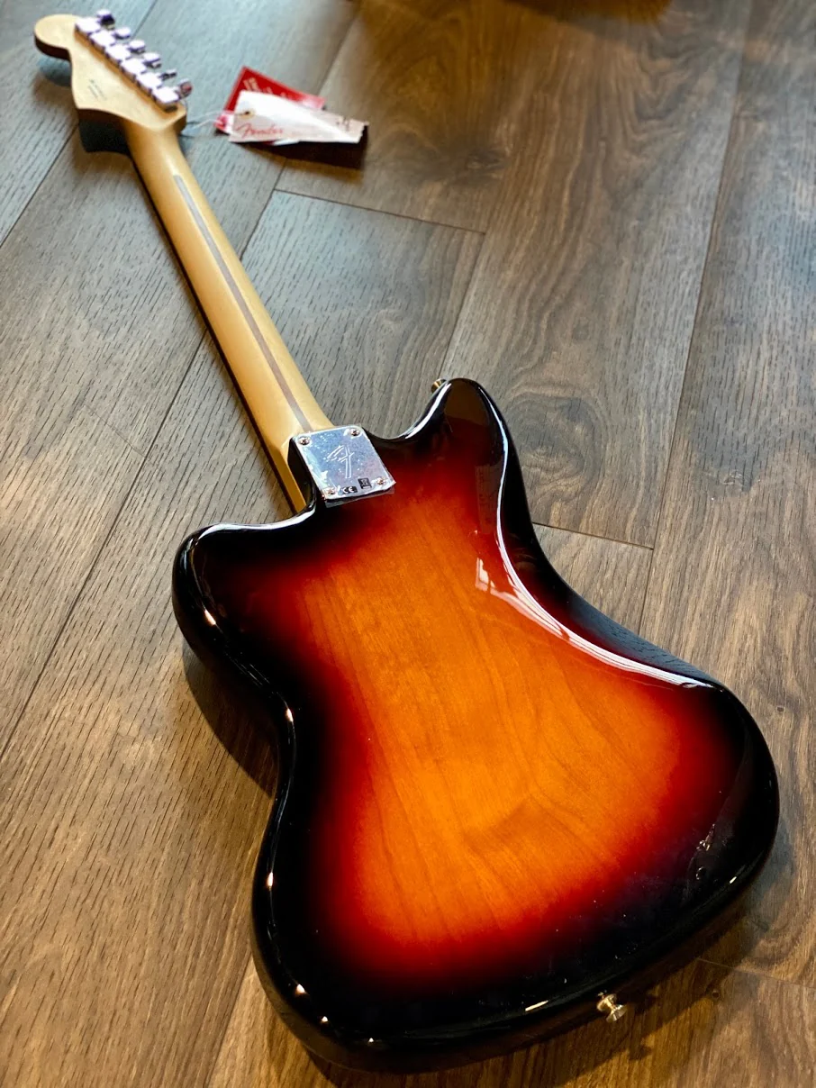 Fender Player Jazzmaster with Pau Ferro Fingerboard in 3-Tone Sunburst - Image 3