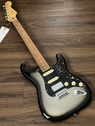 Fender Player Plus HSS Stratocaster with Pau Ferro FB in Silverburst - Image 2