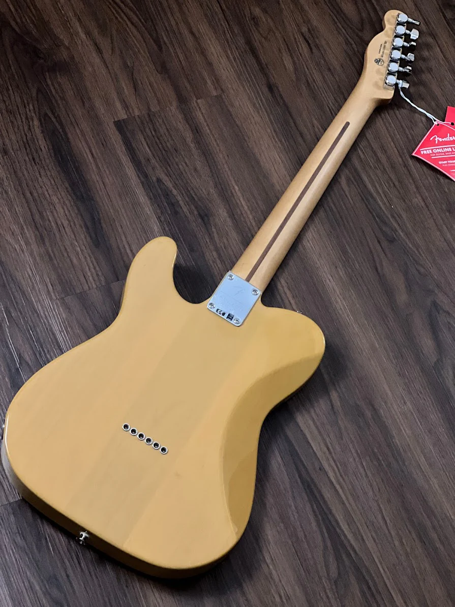 Fender Player Plus Nashville Telecaster with Maple FB in Butterscotch Blonde - Image 6