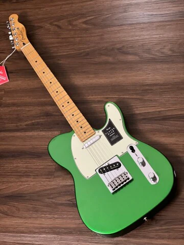 Fender Player Plus Telecaster with Maple FB in Cosmic Jade - Image 2