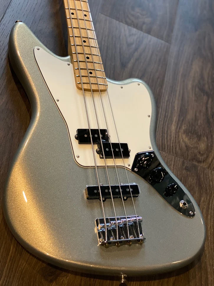 Fender Player Series Jaguar Bass - Silver - Image 3