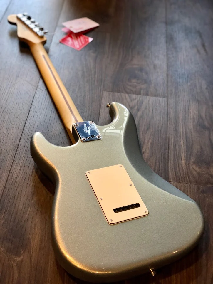 Fender Player Series Stratocaster HSS Maple Neck Silver - Image 6