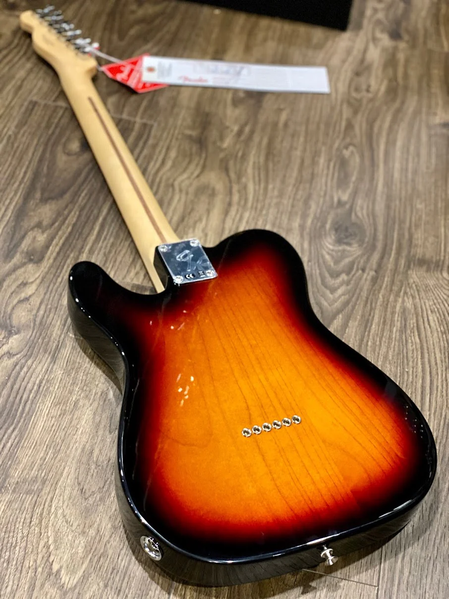 Fender Player Series Telecaster with Pau Ferro FB in 3 Tone Sunburst - Image 4