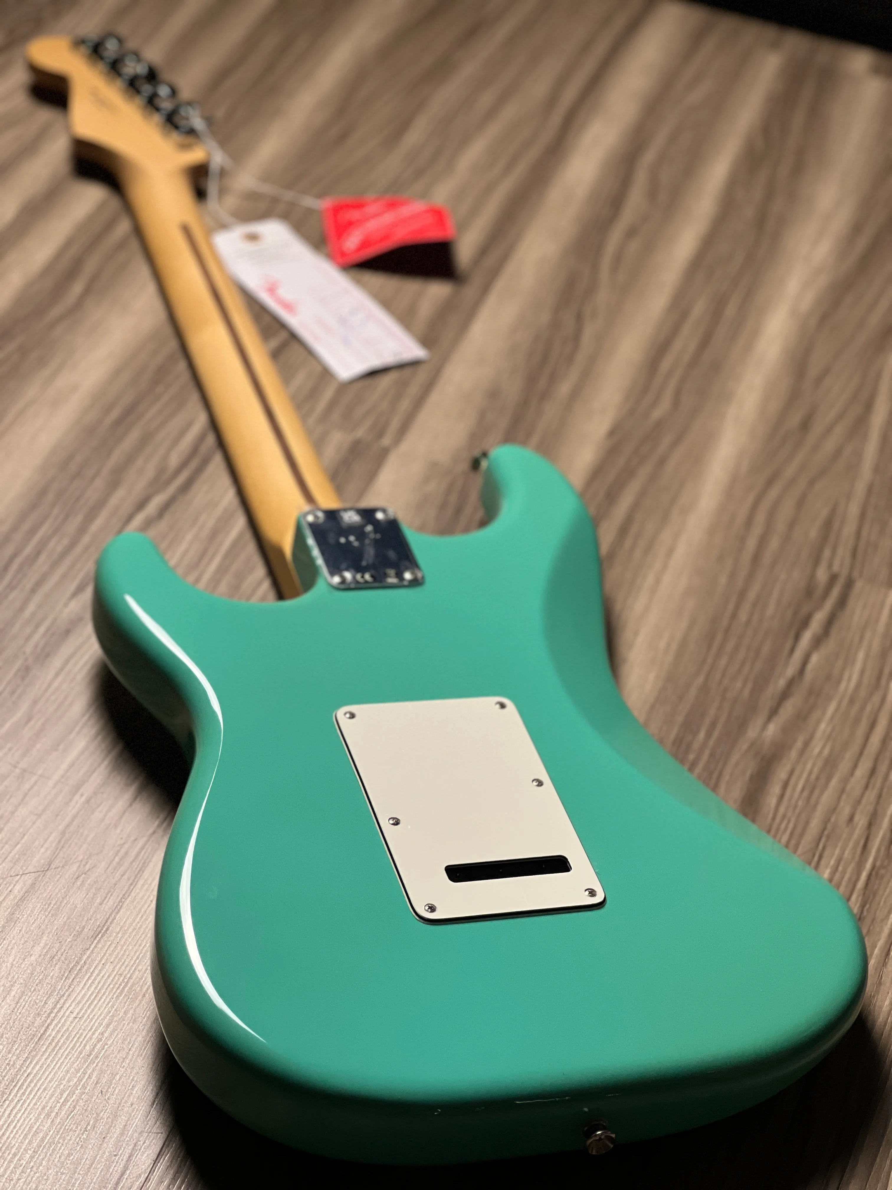 Fender Player Stratocaster and Pau Ferro FB in Sea Foam Green - Image 5