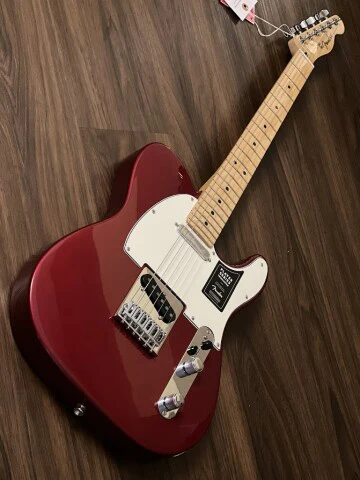 Fender Player Telecaster with Maple FB in Candy Apple Red - Image 3