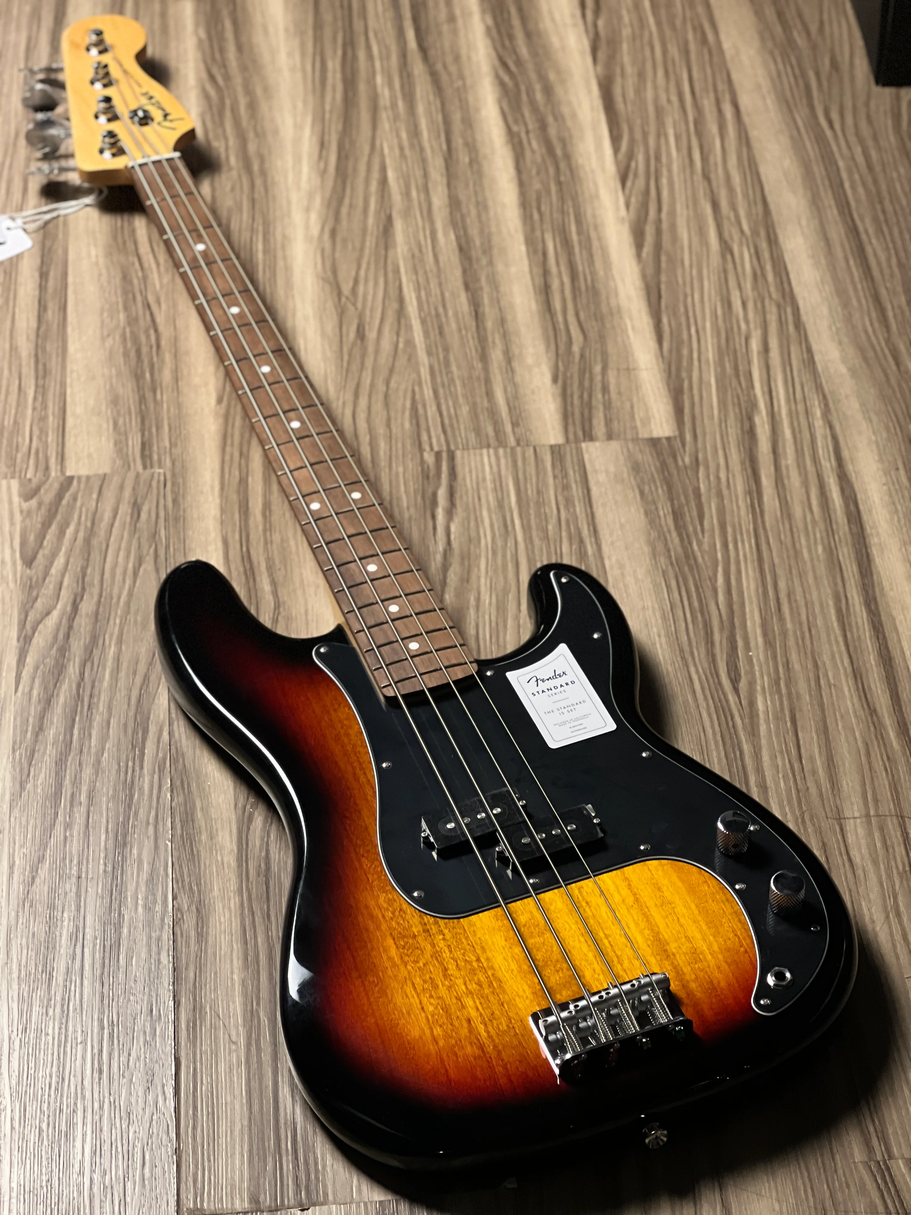 Fender Standard Precision Bass with Laurel FB in 3-Tone Sunburst