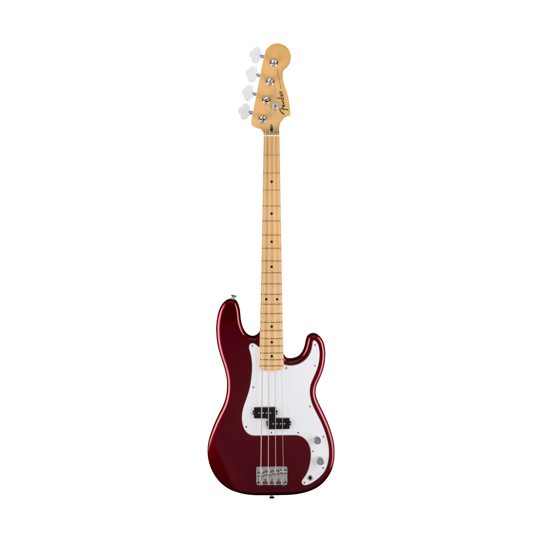 Fender Standard Precision Bass with Maple FB in Candy Cola - Image 7