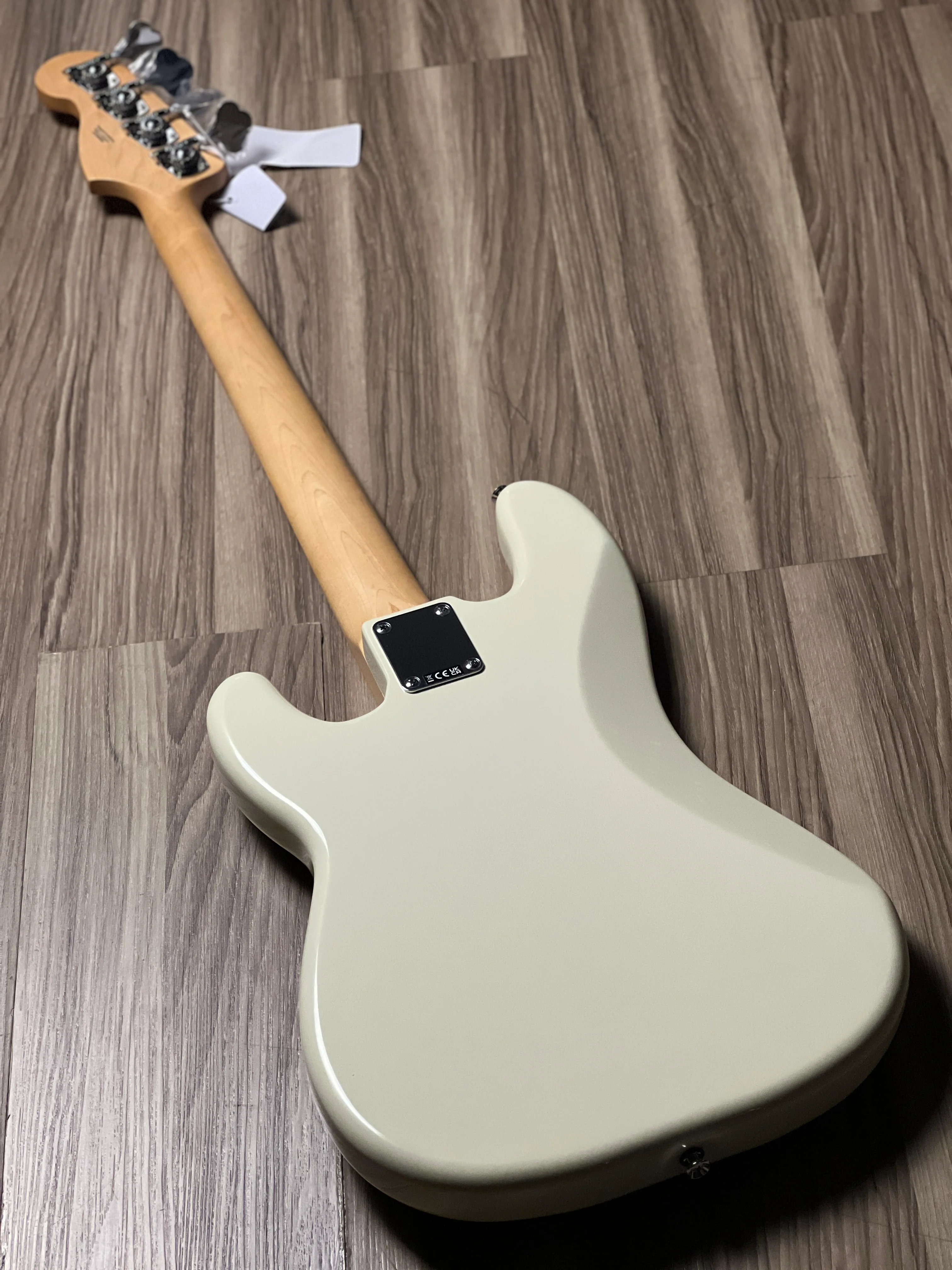 Fender Standard Precision Bass With Maple FB in Olympic White - Image 5