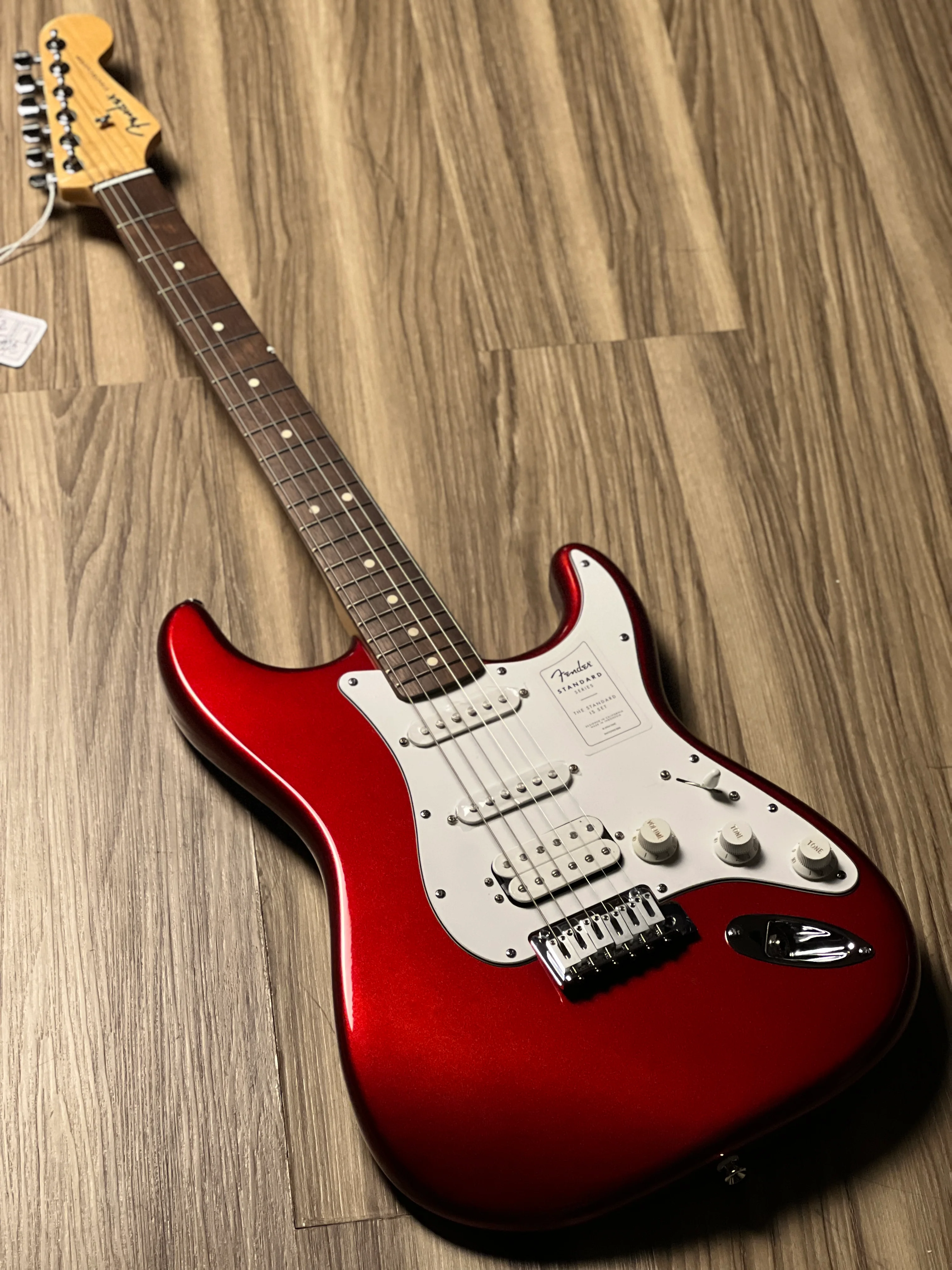Fender Standard Stratocaster HSS with Laurel FB in Candy Cola - Image 2
