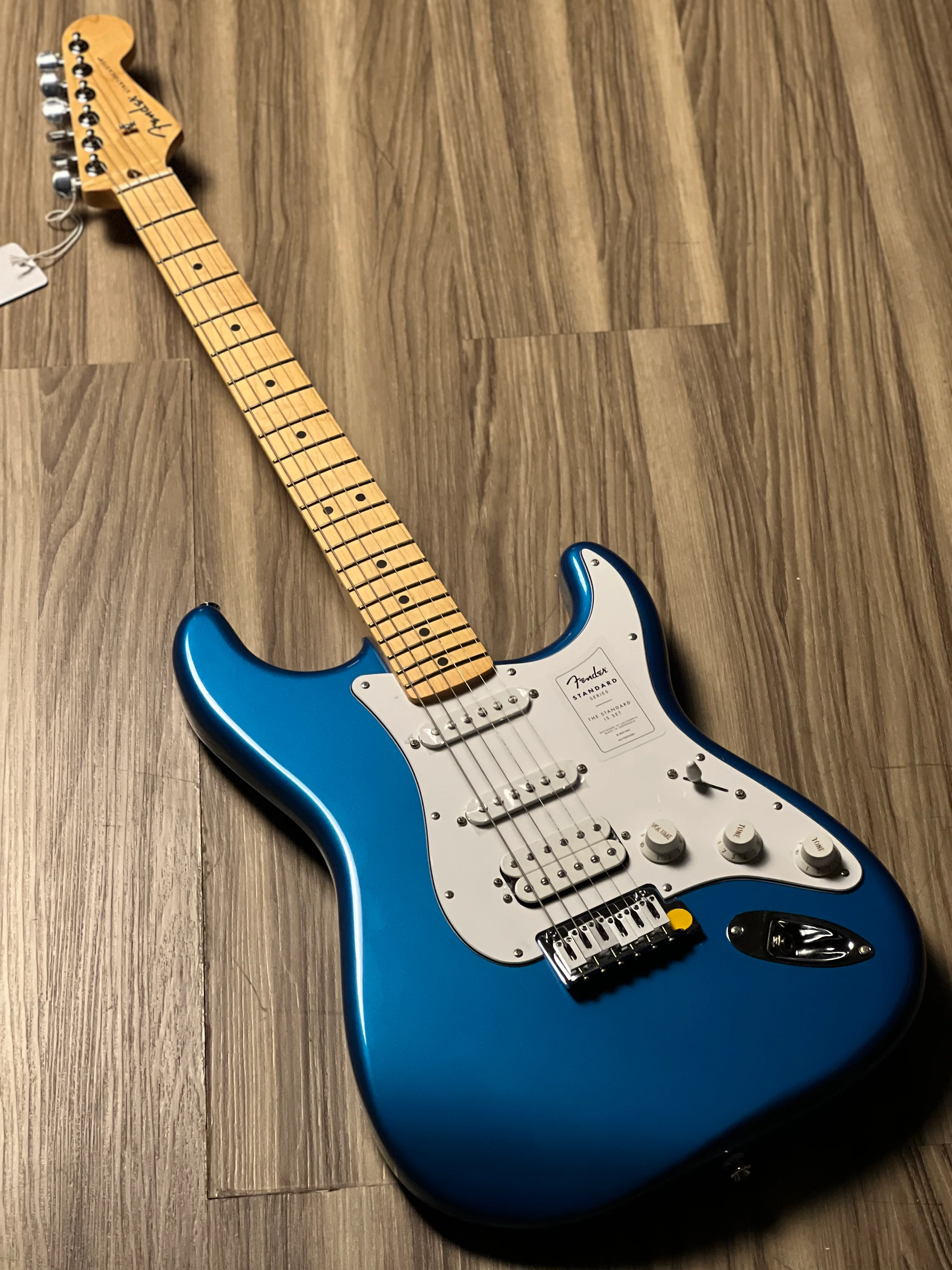 Fender Standard Stratocaster HSS with Maple FB in Aqua Marine Metallic - Image 2
