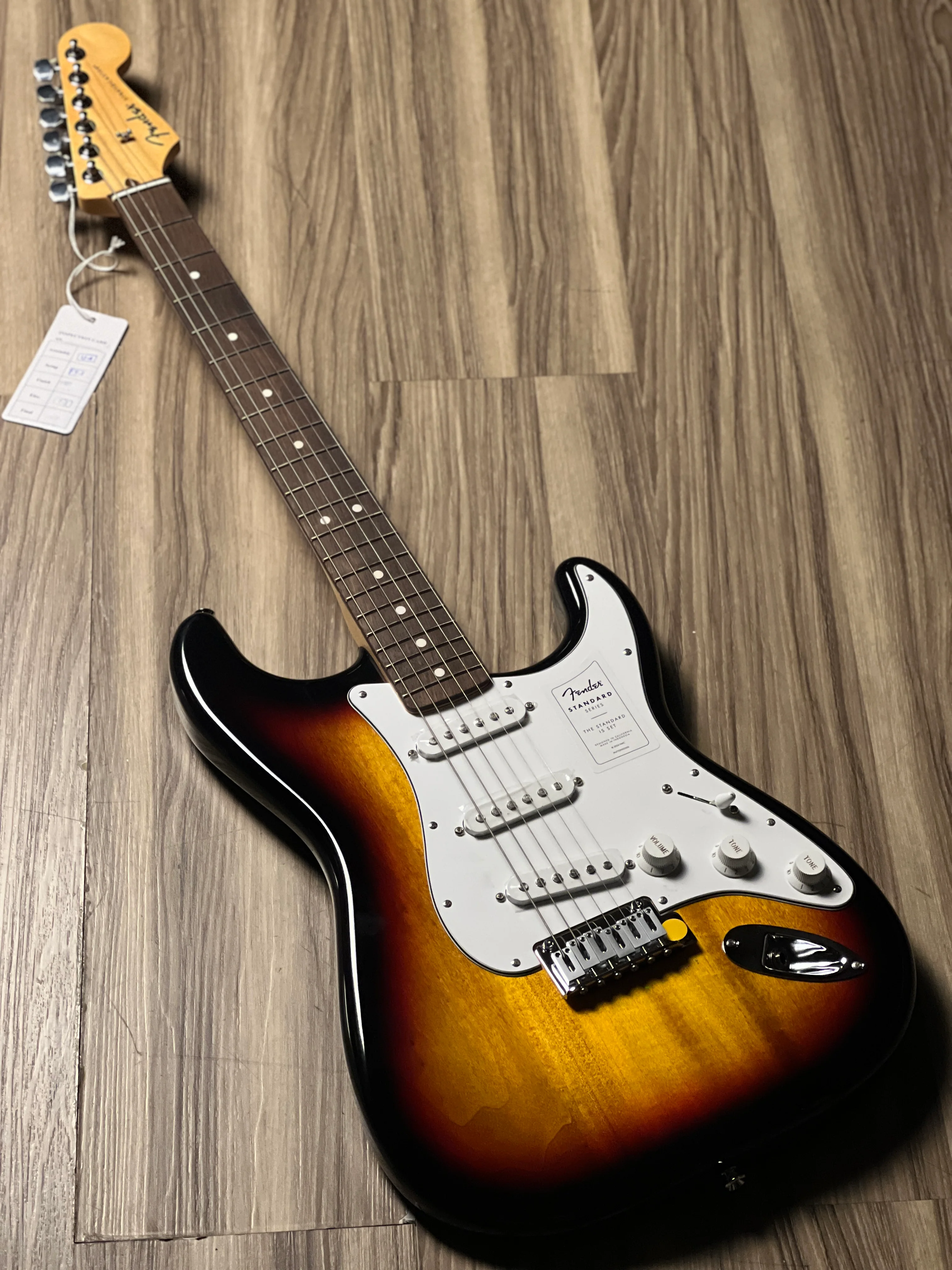 Fender Standard Stratocaster with Laurel FB in 3-Tone Sunburst - Image 2