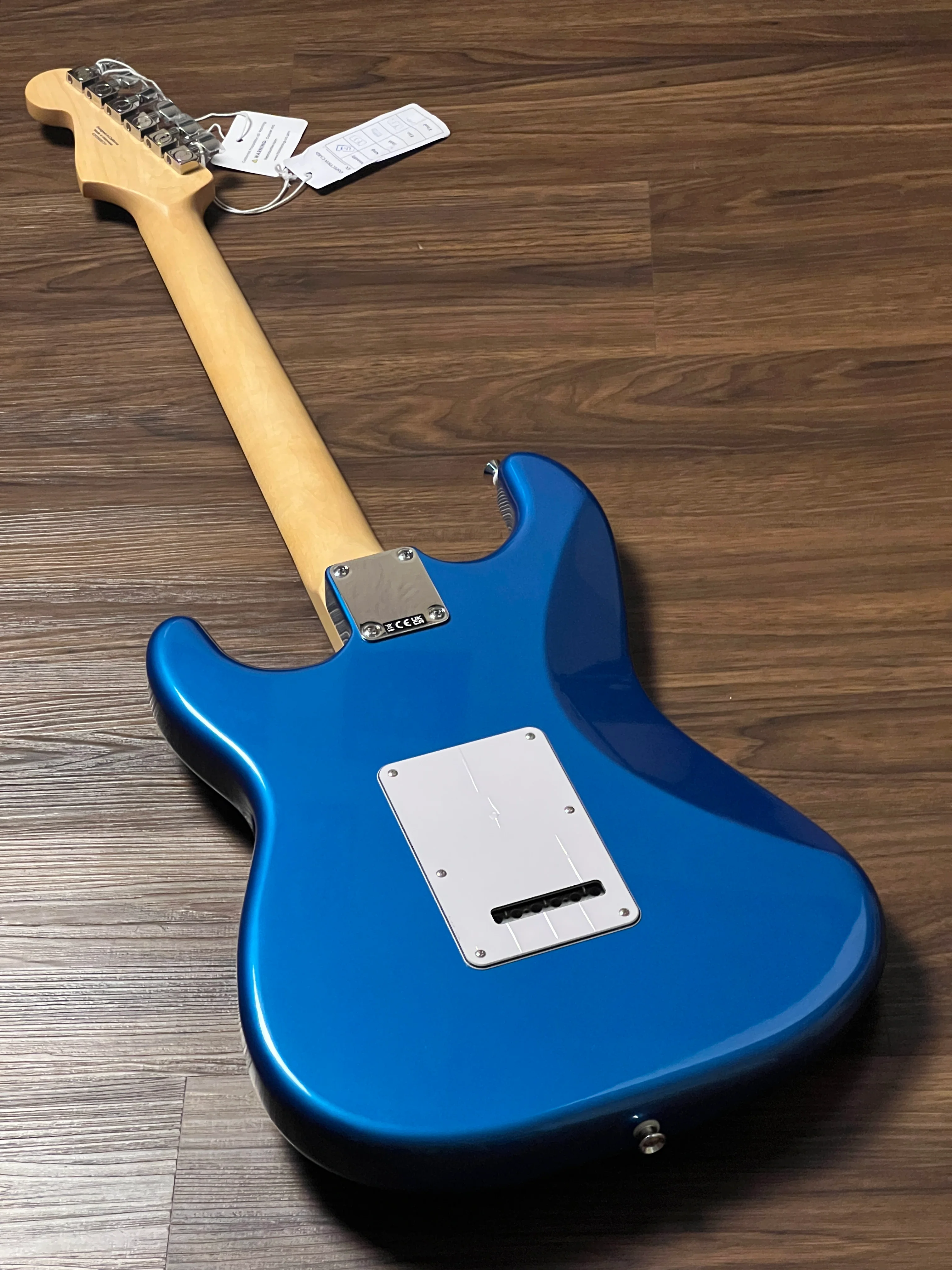 Fender Standard Stratocaster with Laurel FB in Aqua Marine Metallic - Image 5