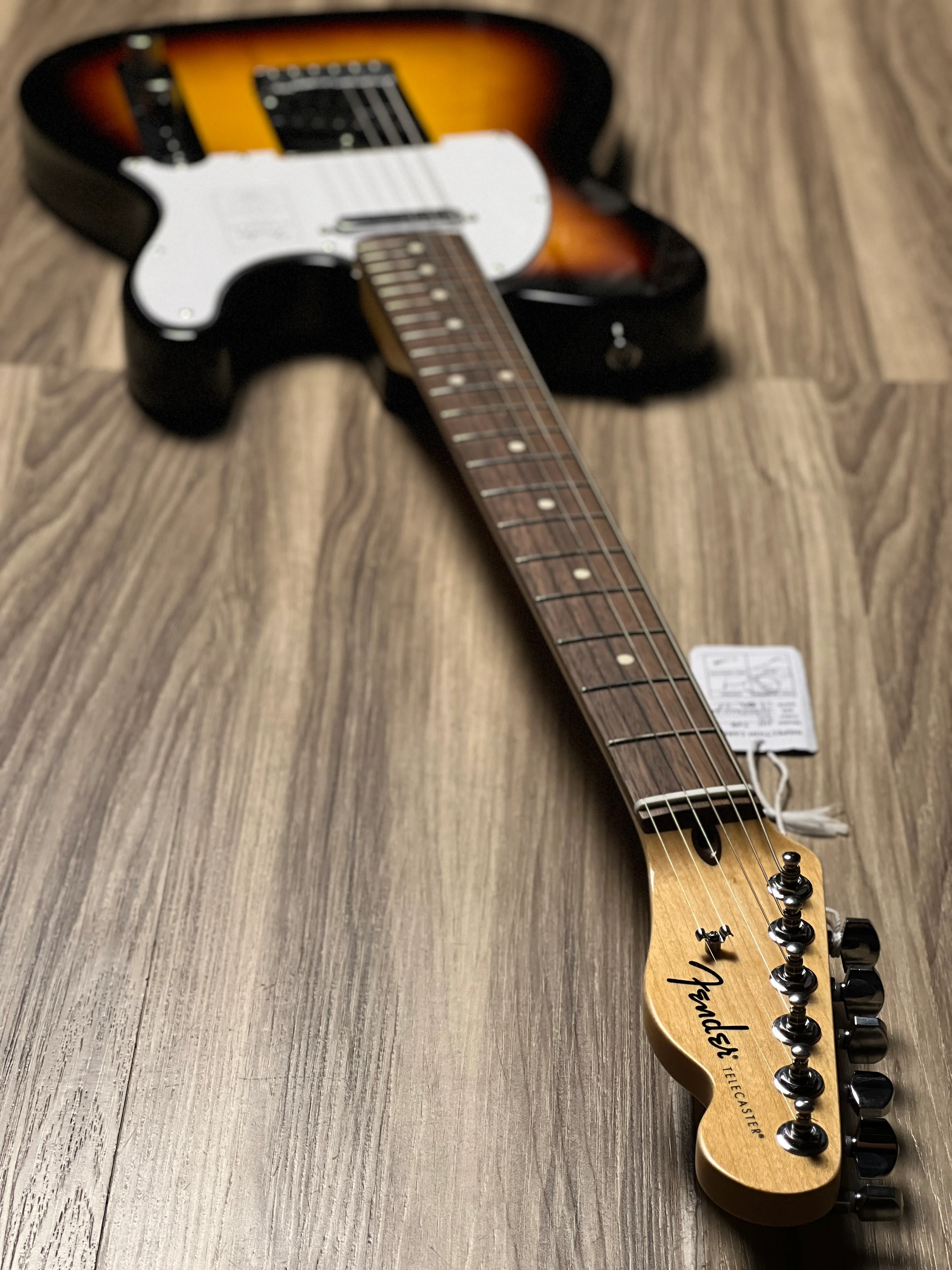 Fender Standard Telecaster w/White Pickguard, Laurel FB in 3-Color Sunburst - Image 7