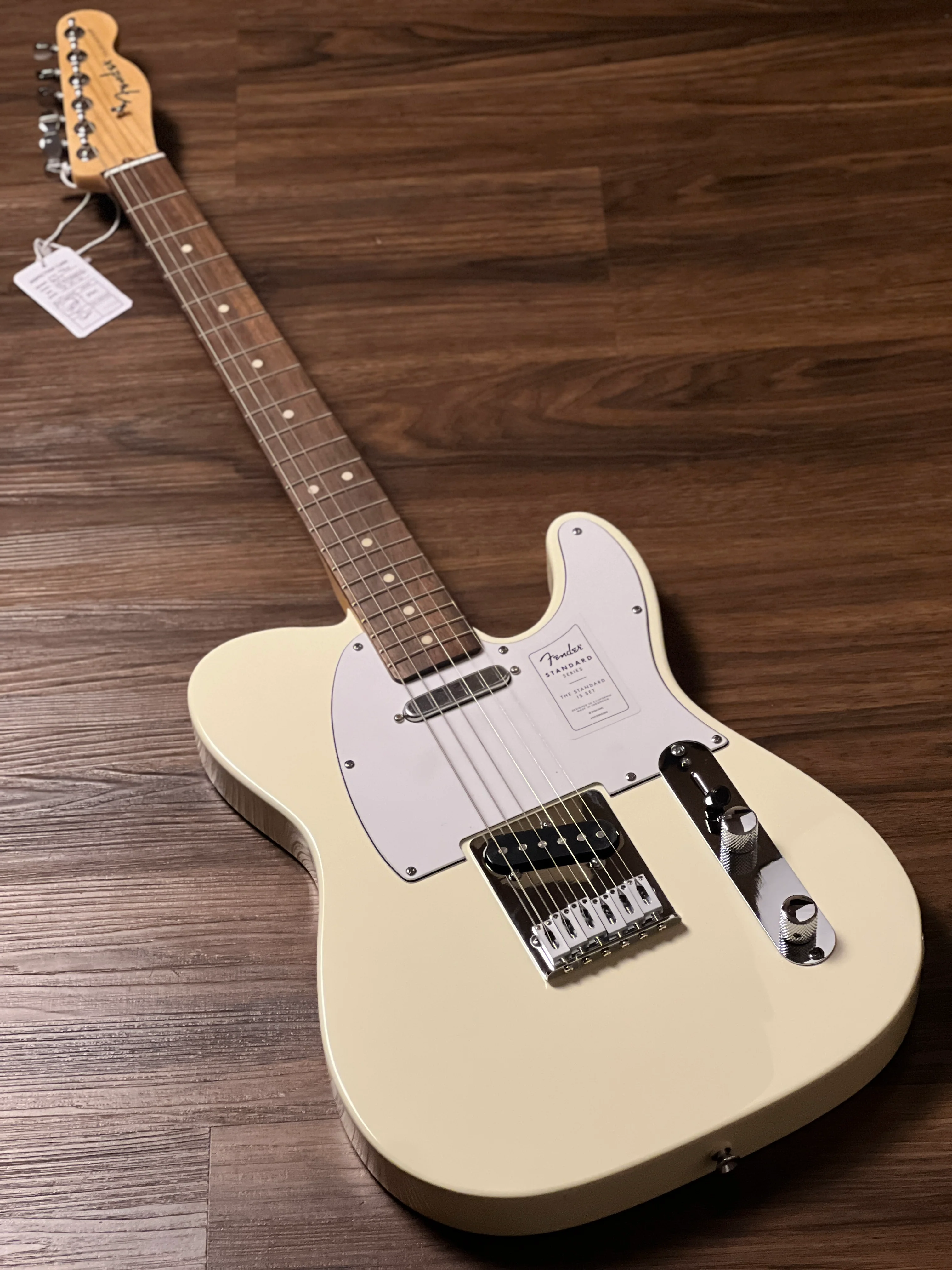 Fender Standard Telecaster with Laurel FB in Olympic White - Image 2