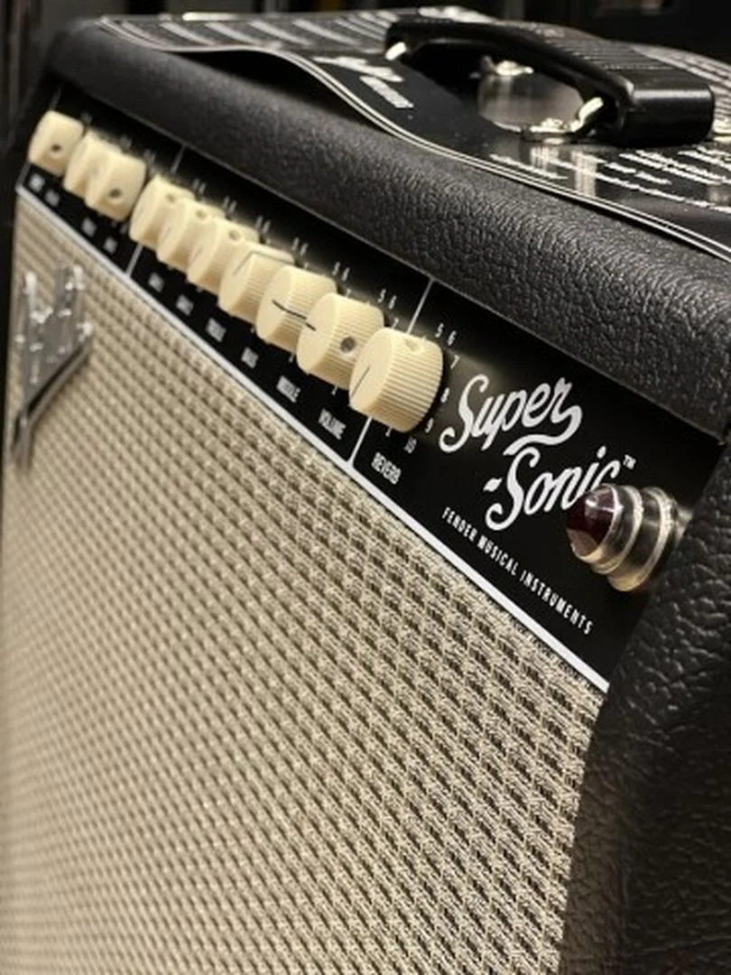 Fender Super Sonic 22 Tube Combo Guitar Amplifier Black UK - Image 3