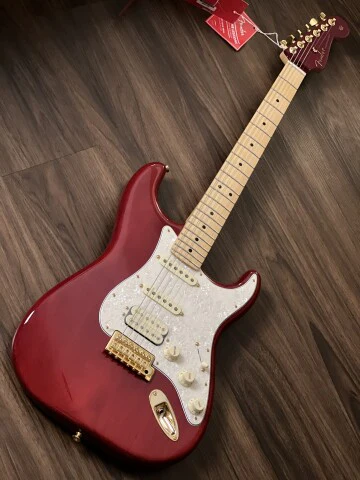 Fender Tash Sultana Stratocaster With Maple FB In Transparent Cherry - Image 2
