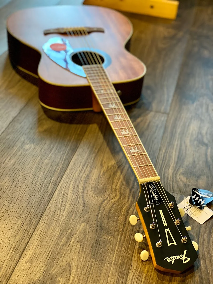 Fender Tim Armstrong Hellcat Acoustic Electric in Natural Satin - Image 3