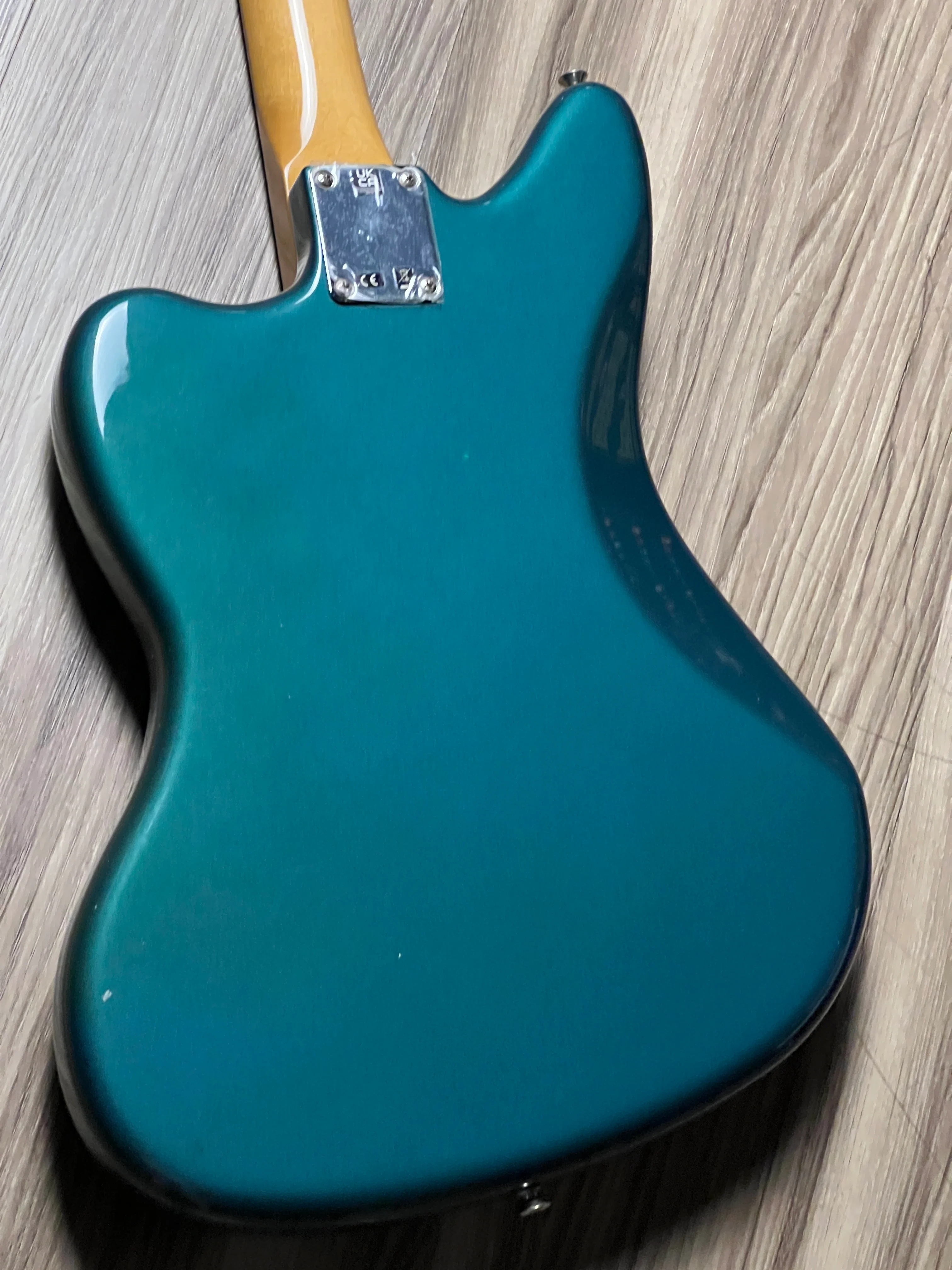 Fender Vintera 60s Jaguar with Pau Ferro FB in Ocean Turquoise - Image 4