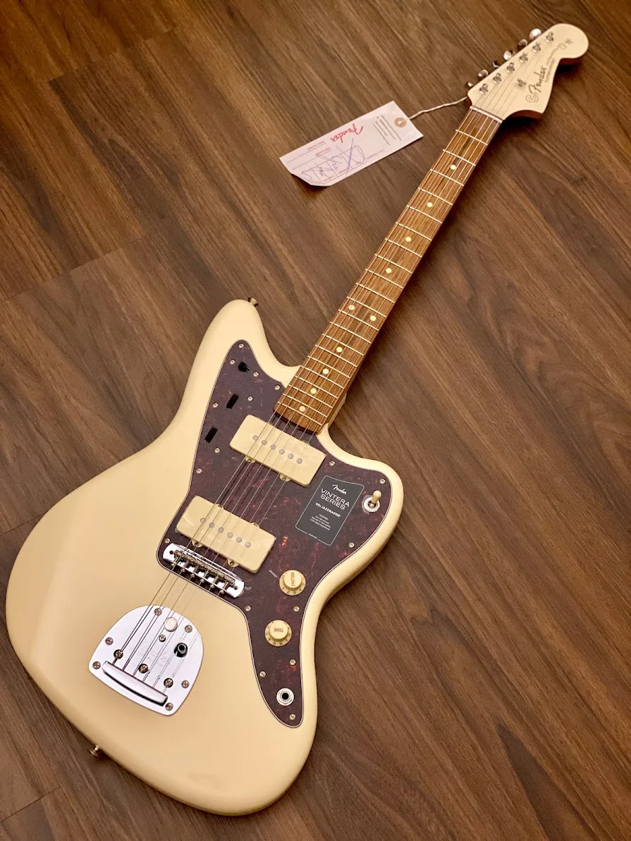 Fender Vintera '60s Jazzmaster - Olympic White - Image 2
