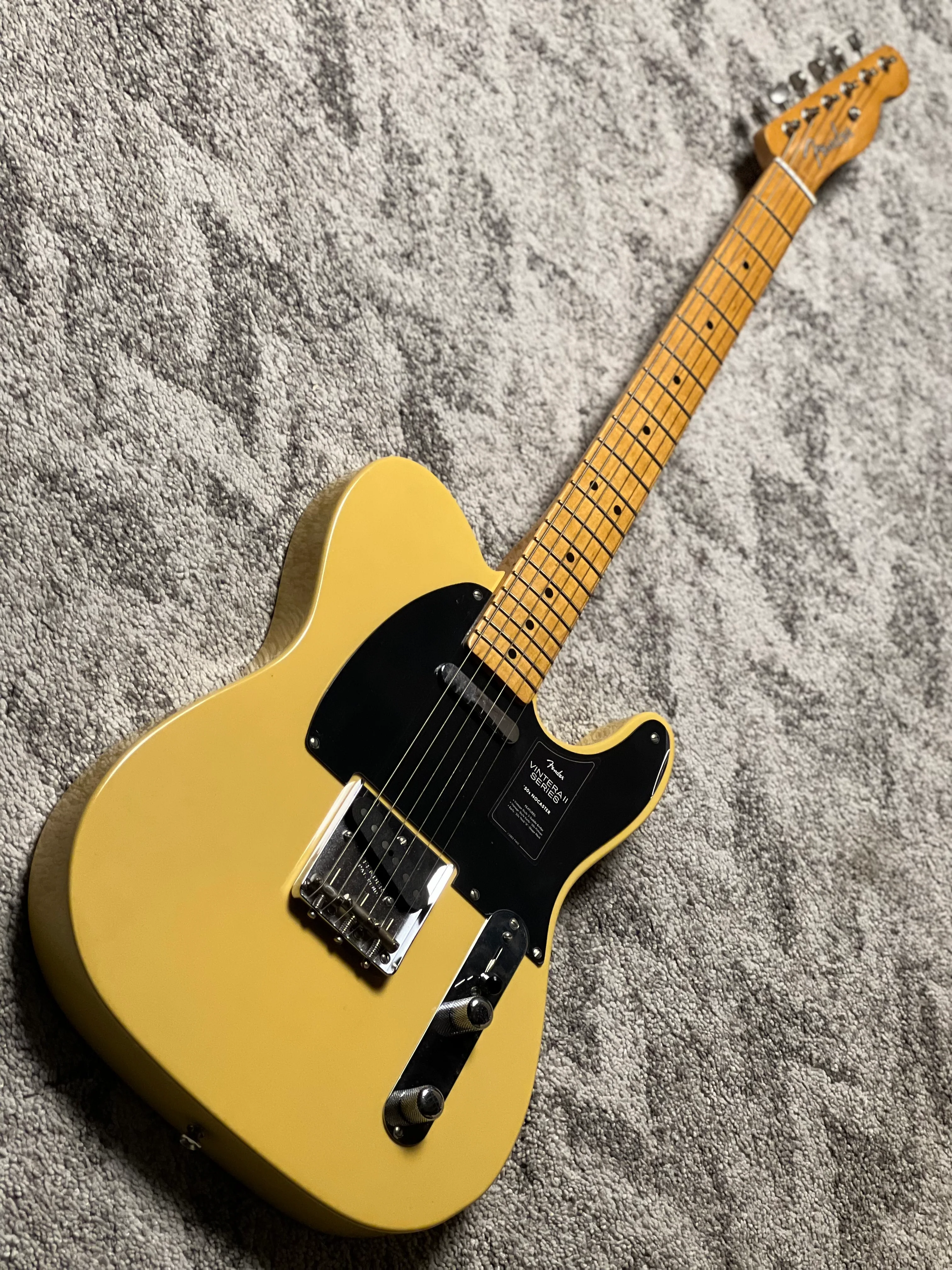 Fender Vintera II 50s Nocaster NOS with Maple FB in Blackguard Blonde MX23093611 (USED) - Image 3