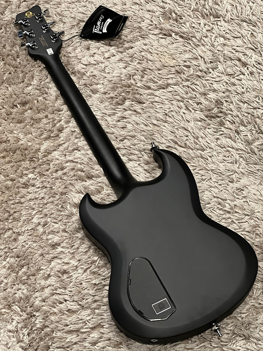 Framus S 370 XG D-Series in Solid Black Satin - Image 3