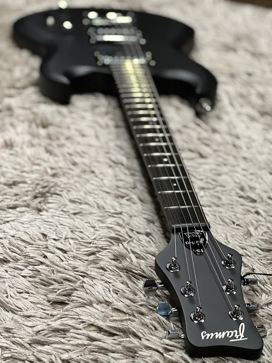 Framus S 370 XG D-Series in Solid Black Satin - Image 4