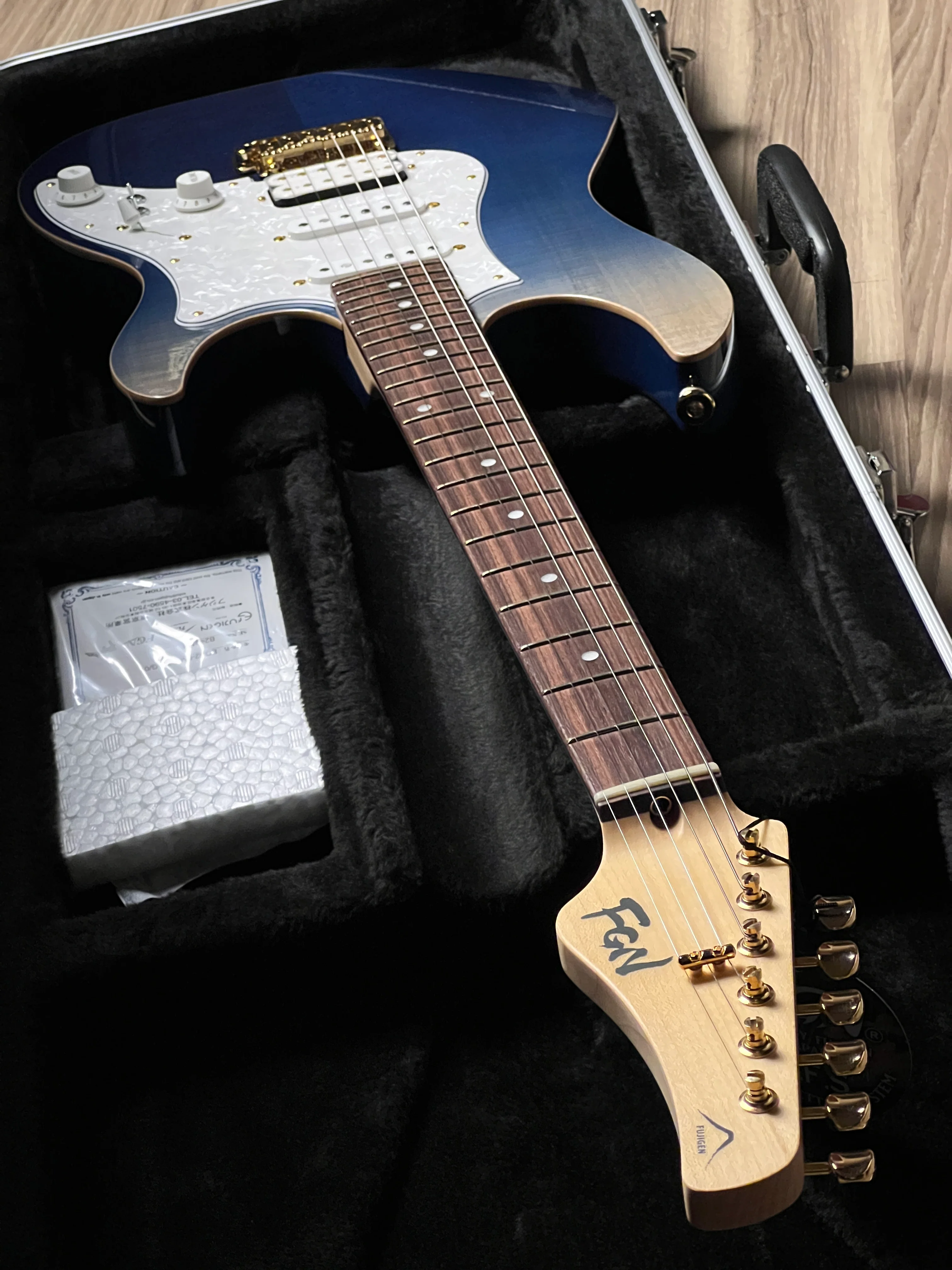 Fujigen FGN Expert EOS2-FM-R Odyssey in Navy Blue Gradation B240181 - Image 8