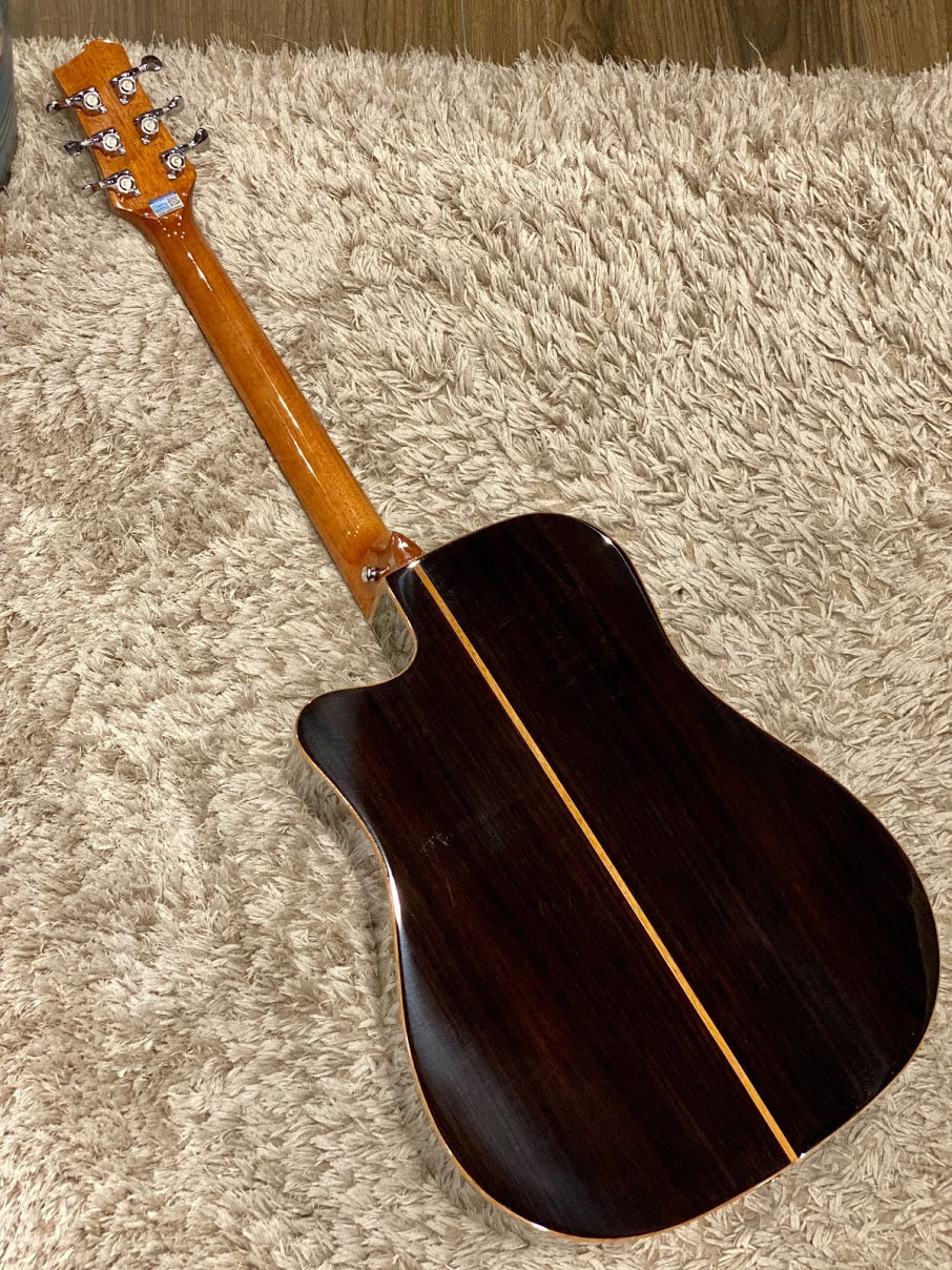 Galatasaray GT-D30 acoustic electric in Natural with fishman Presys+ - Image 3