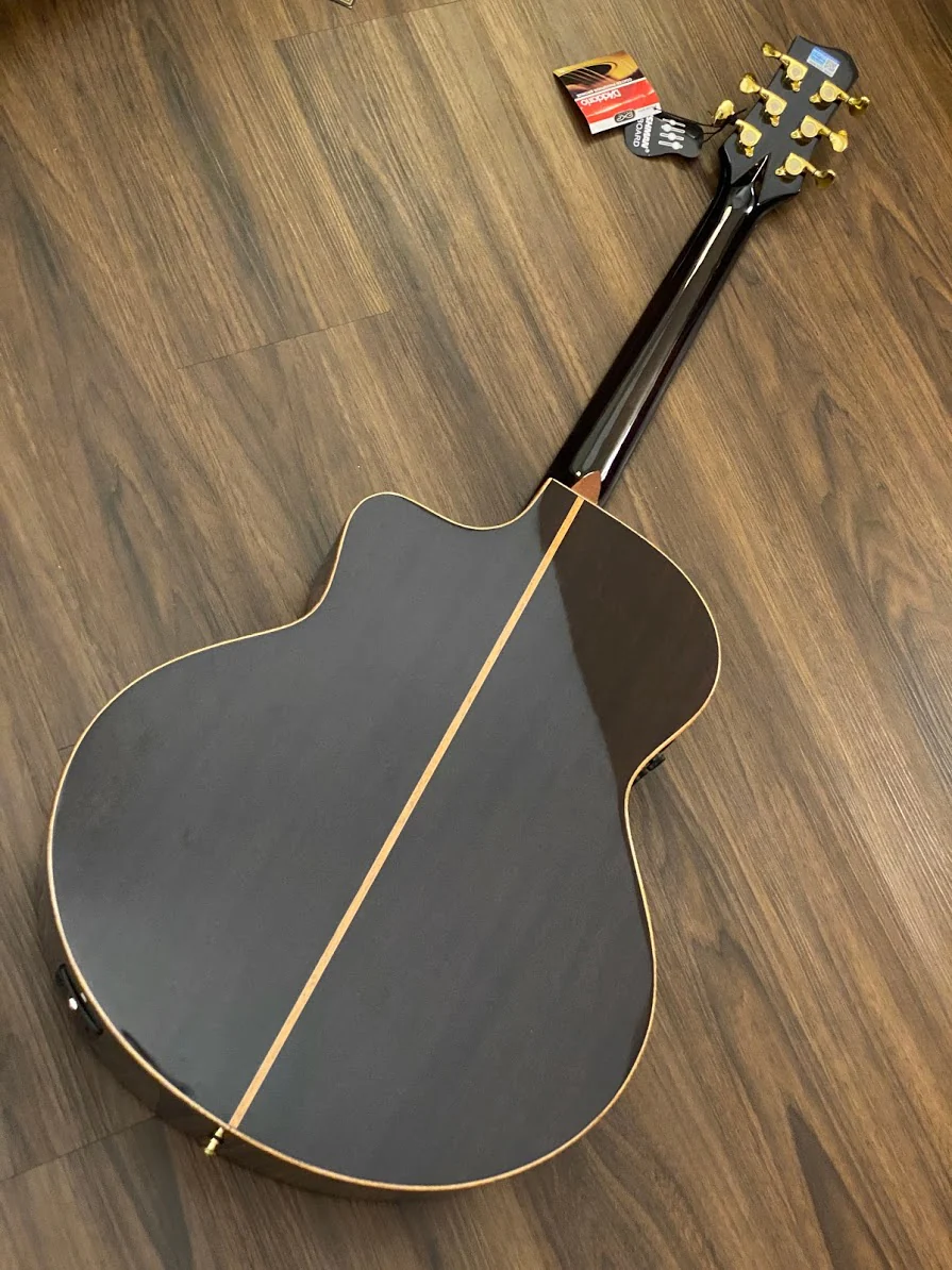 Galatasaray GT-QD1BLK-BK-FLX with Bevel Cut and Fishman Flex in Black Full Solid - Image 9
