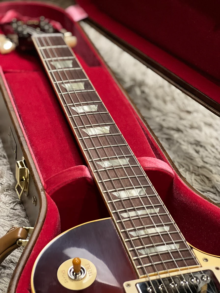 Gibson 1958 Les Paul Standard Reissue - Bourbon Burst VOS - Image 8