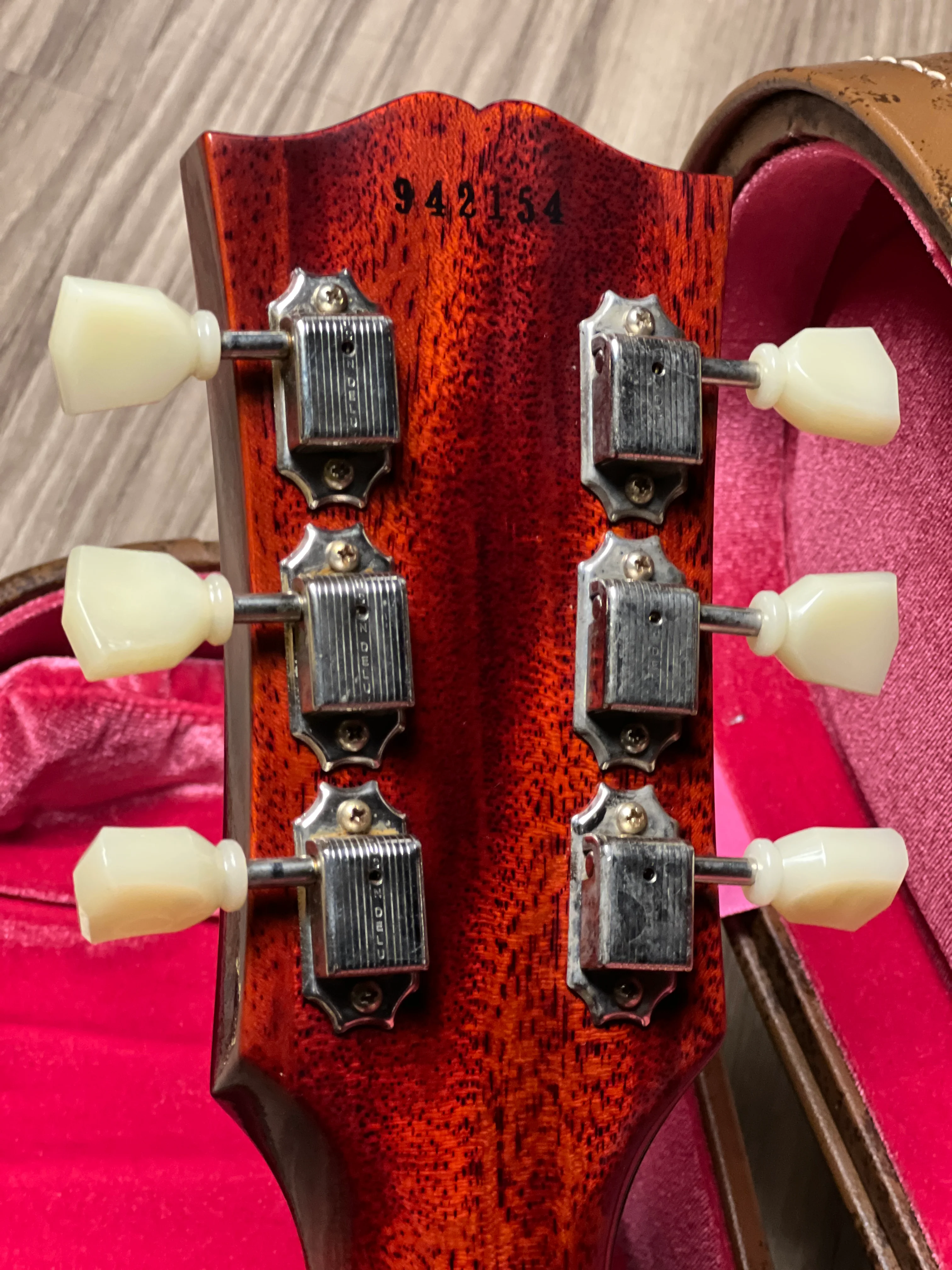 Gibson 1959 Les Paul Standard Reissue In Washed Cherry Sunburst w/Case 942154 - Image 4