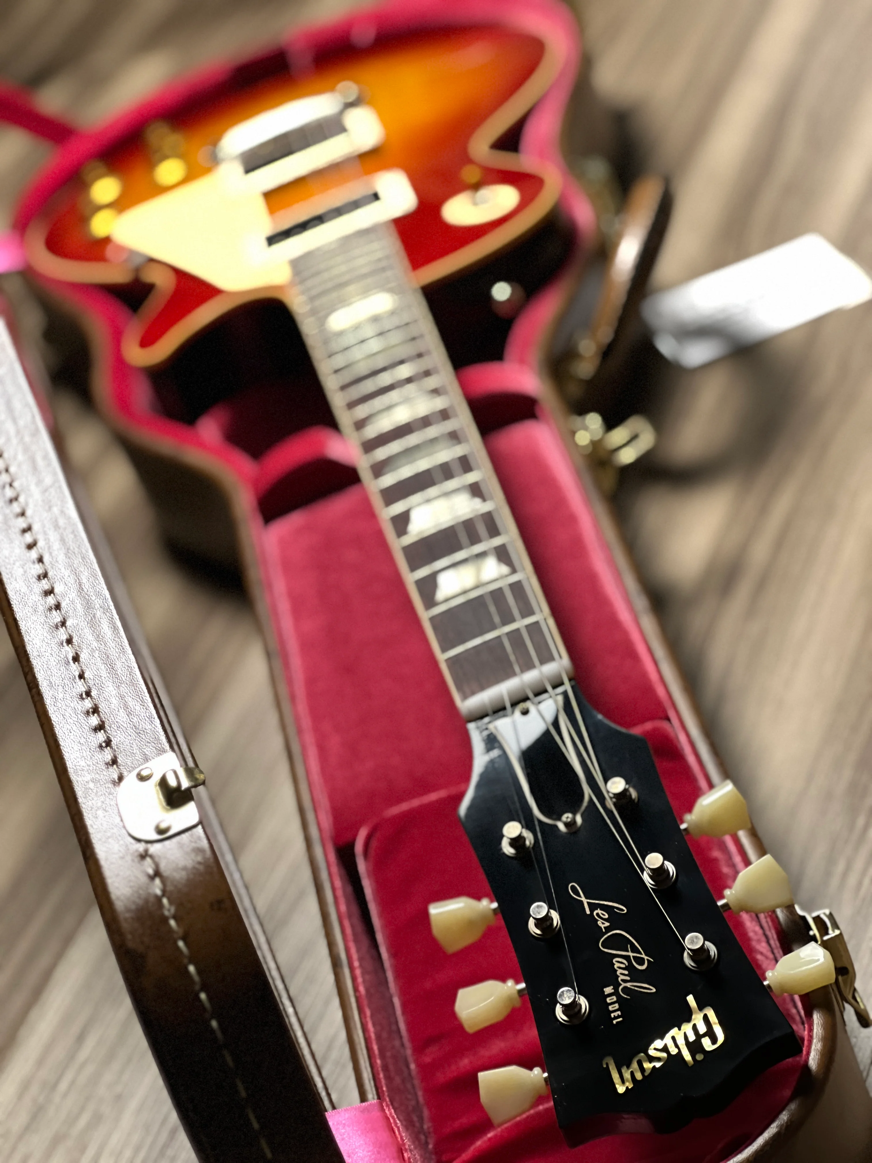 Gibson 1959 Les Paul Standard Reissue In Washed Cherry Sunburst w/Case 942154 - Image 5